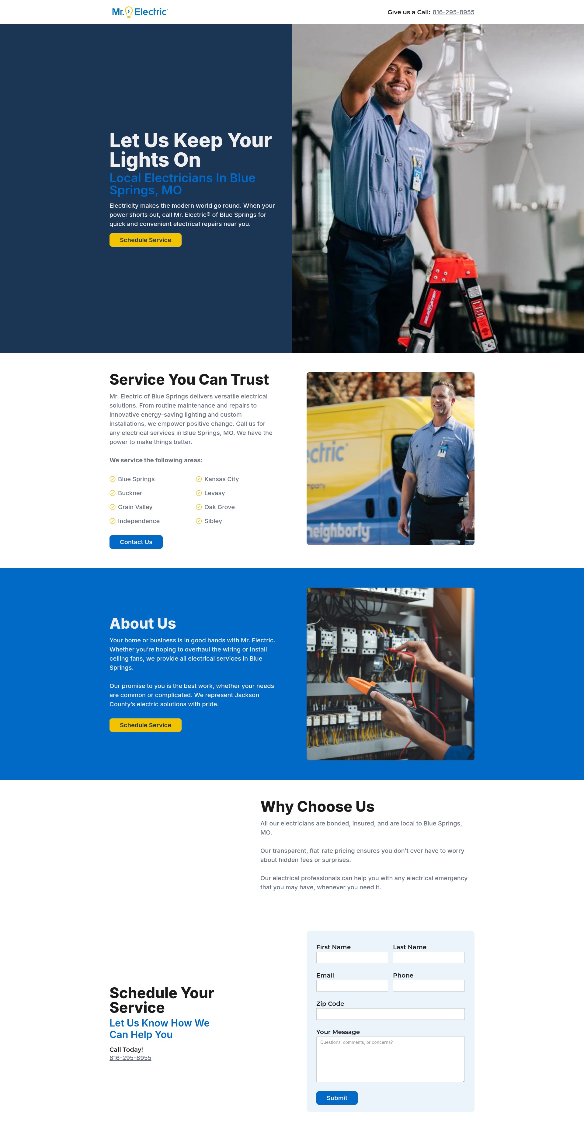 Landing Page