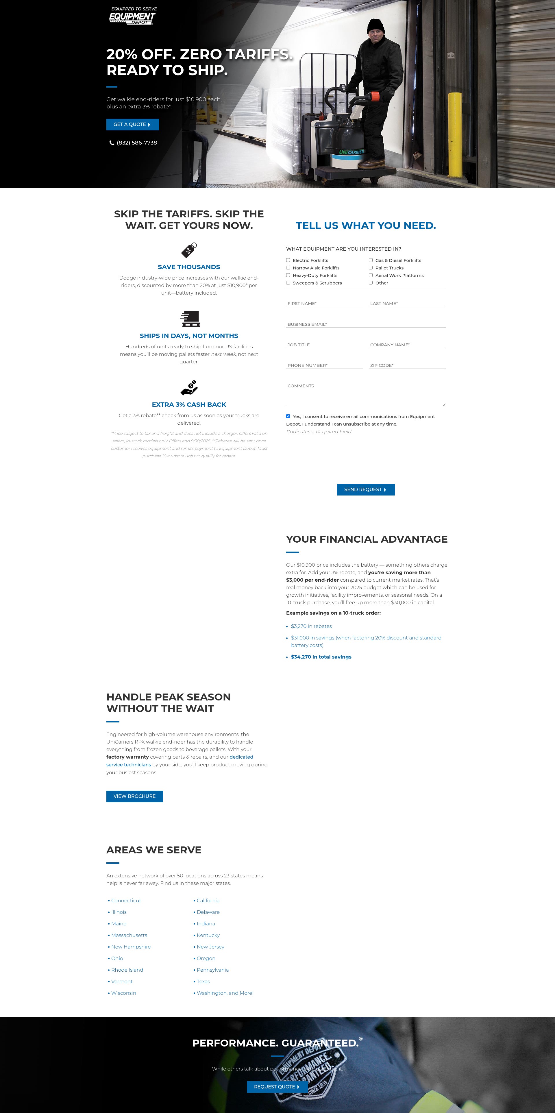 Landing Page