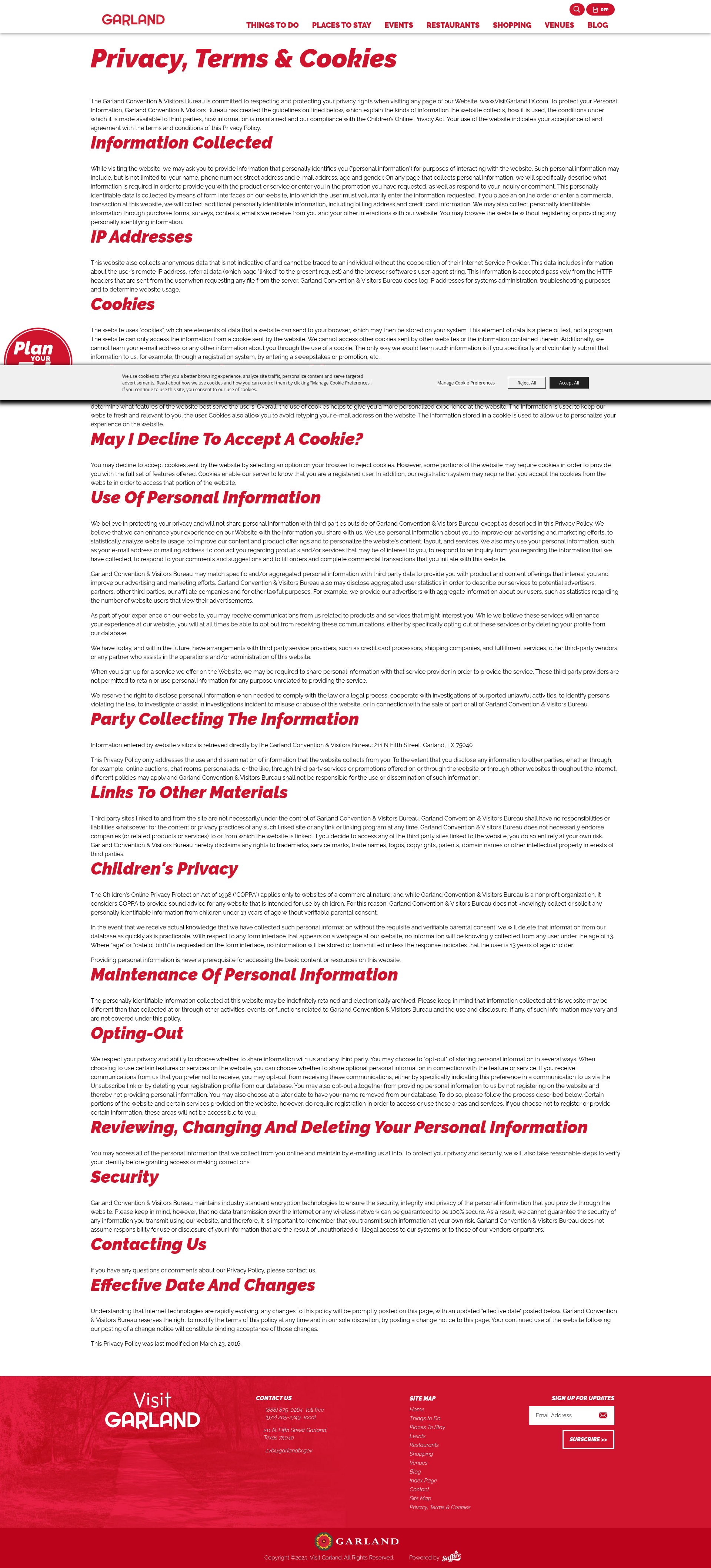 Landing Page
