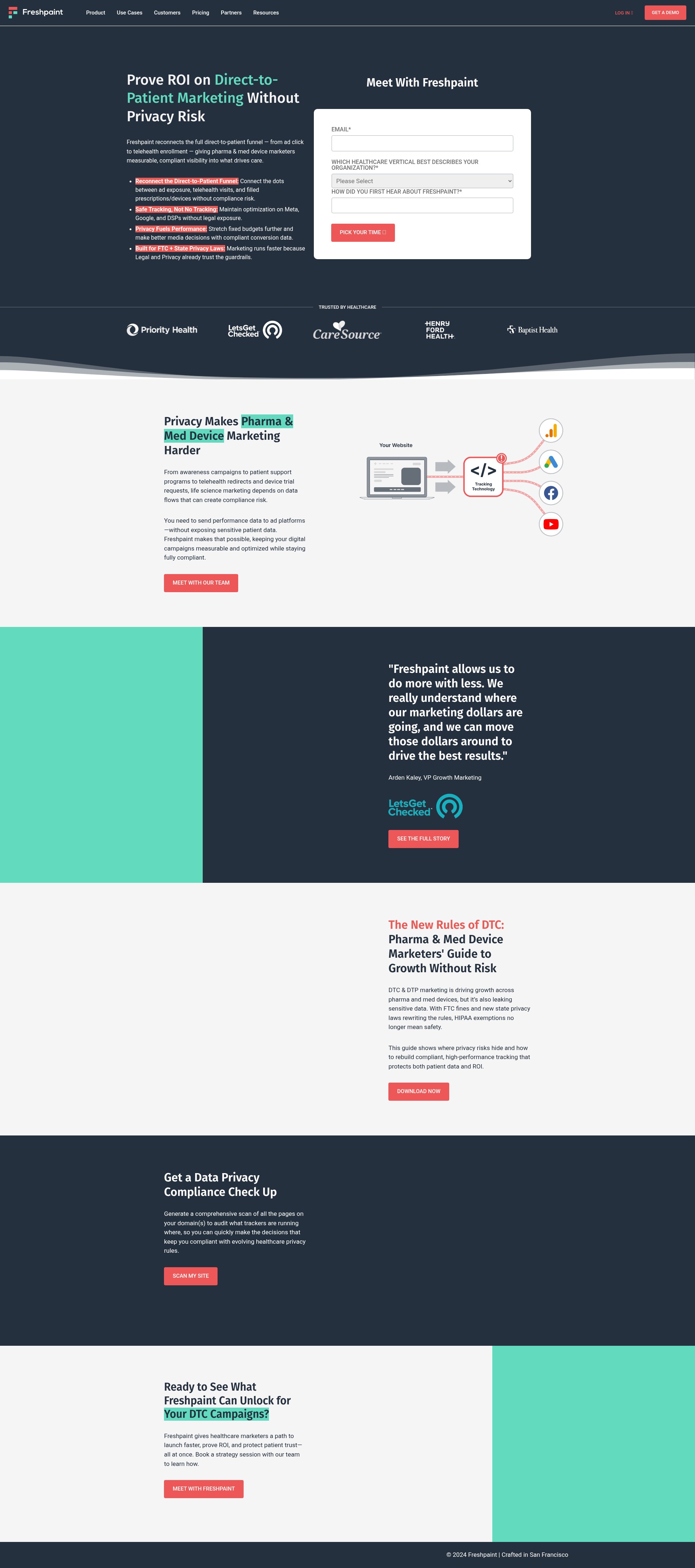 Landing Page