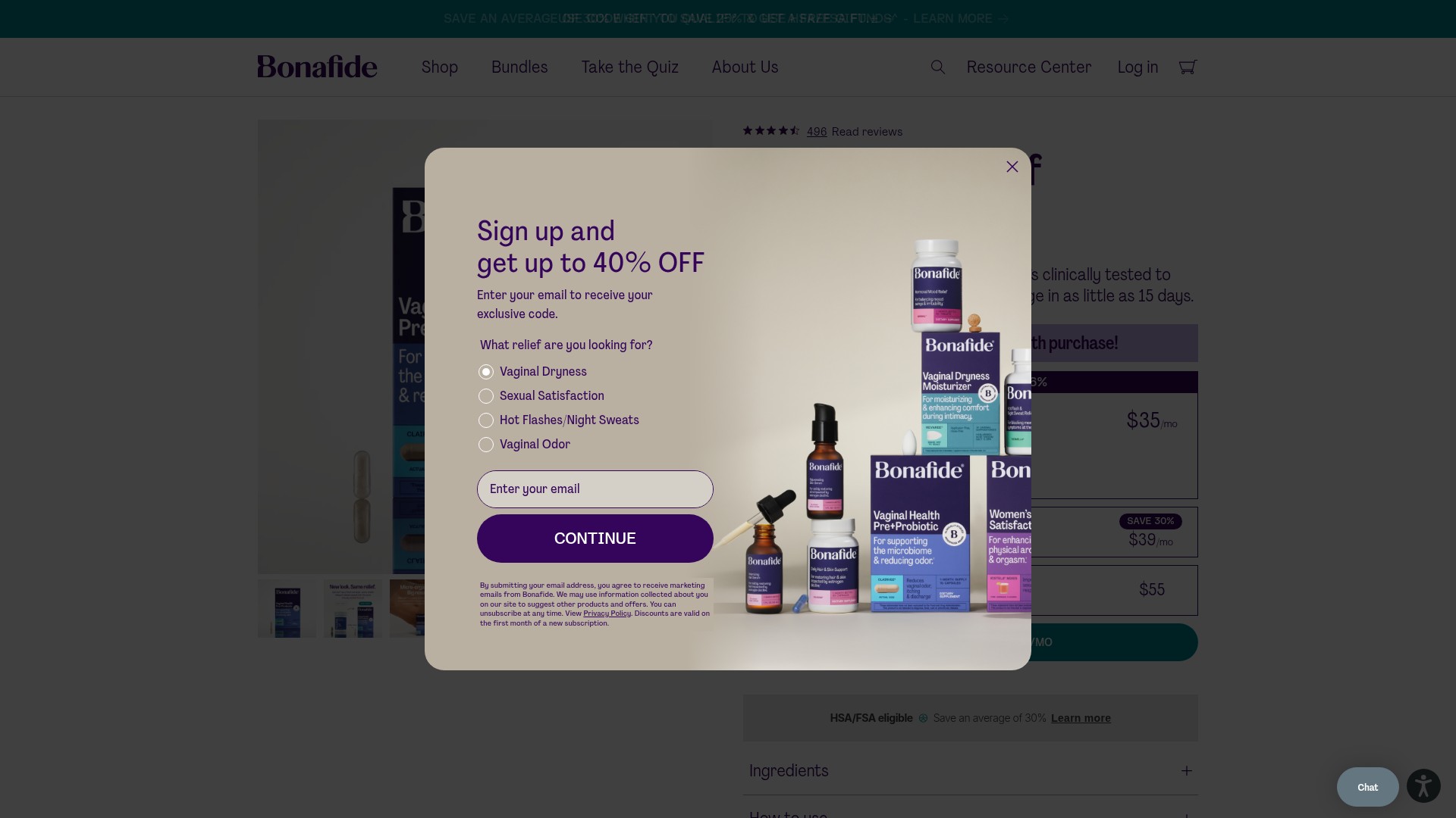 Landing Page