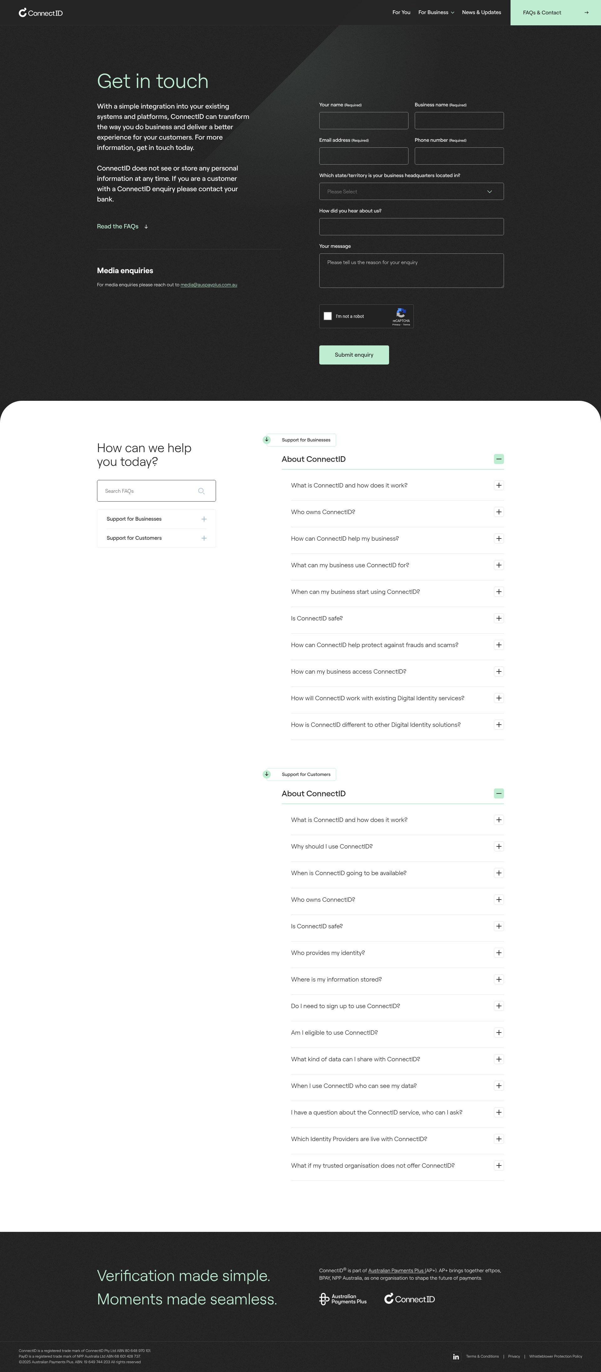 Landing Page