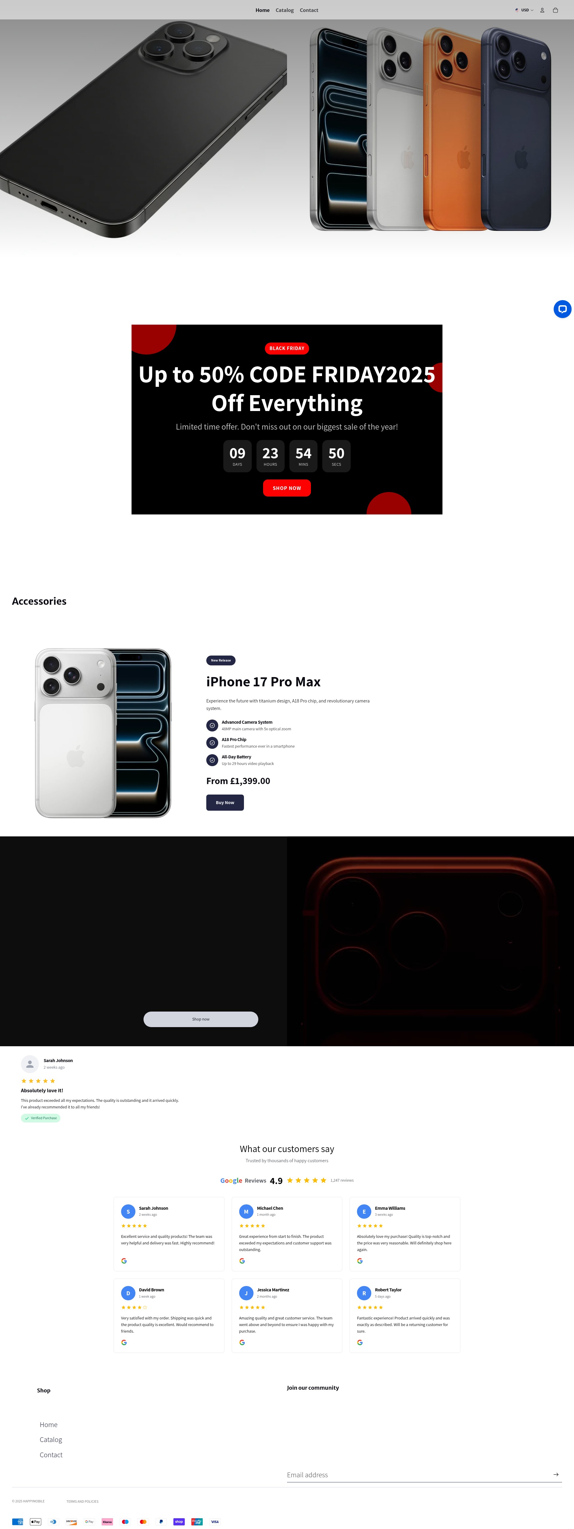 Landing Page