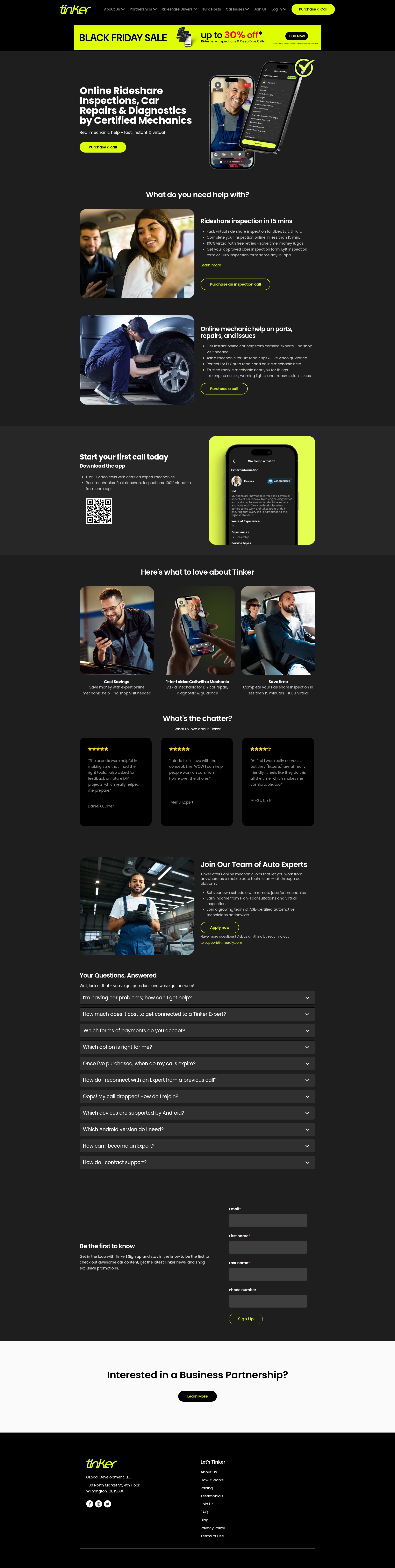 Landing Page