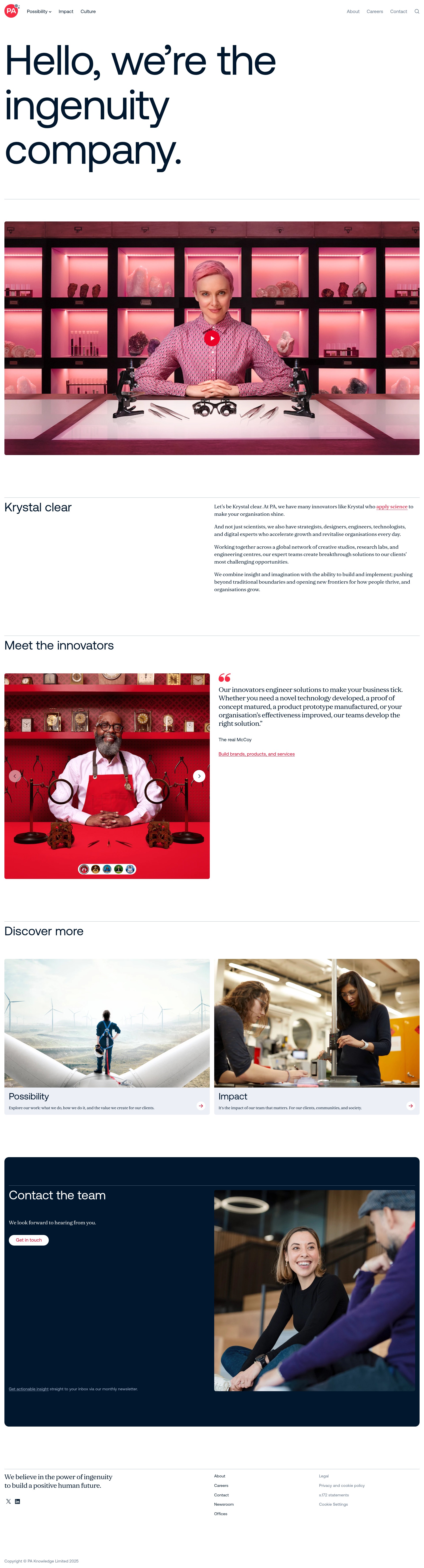 Landing Page