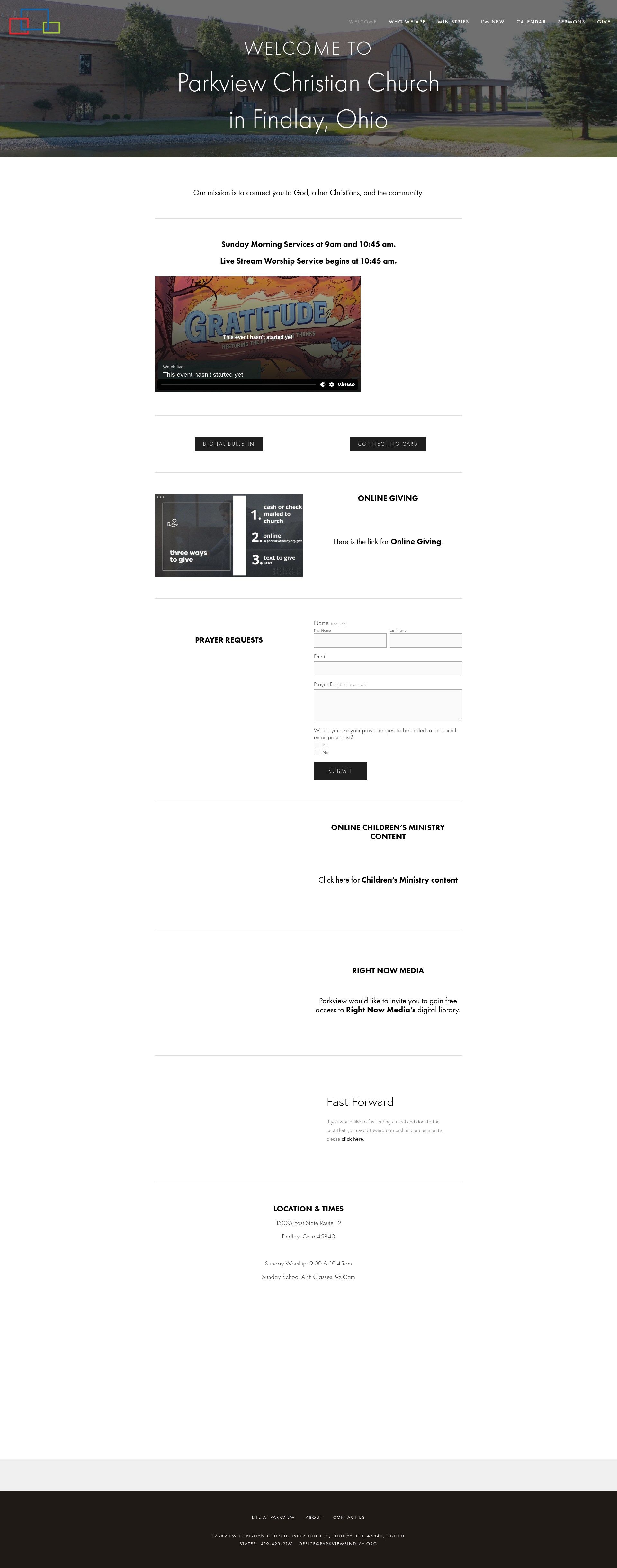 Landing Page