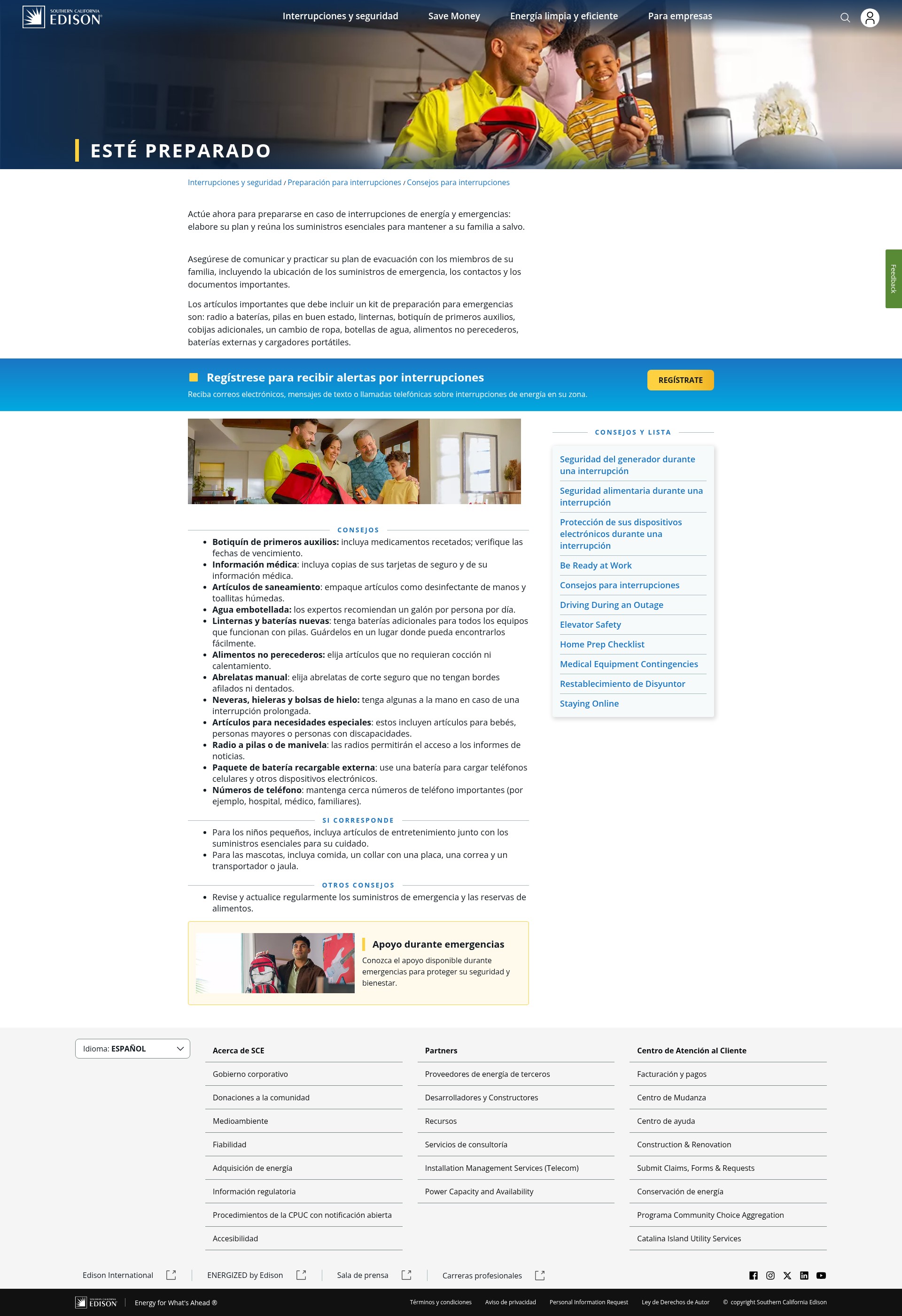 Landing Page