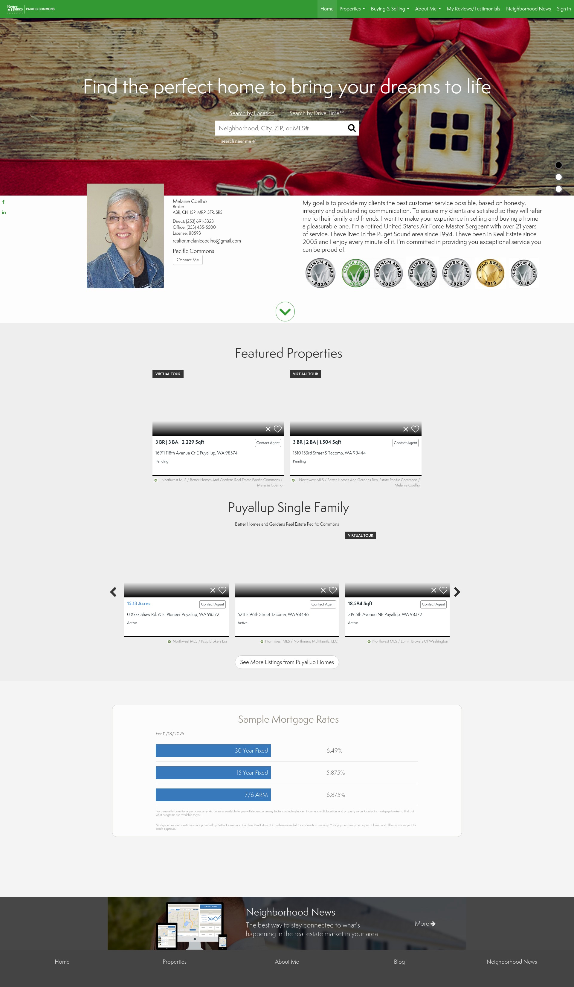 Landing Page