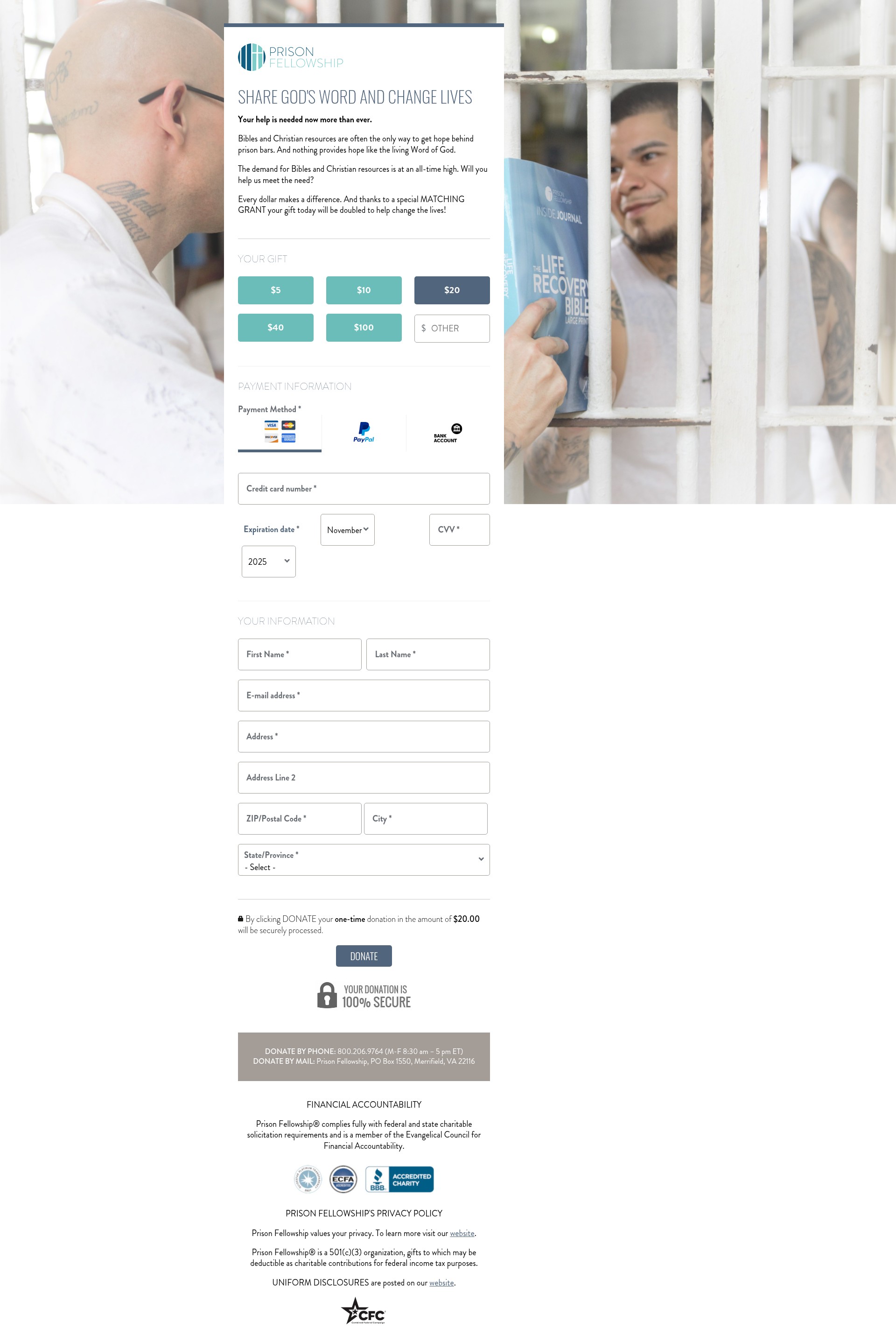 Landing Page