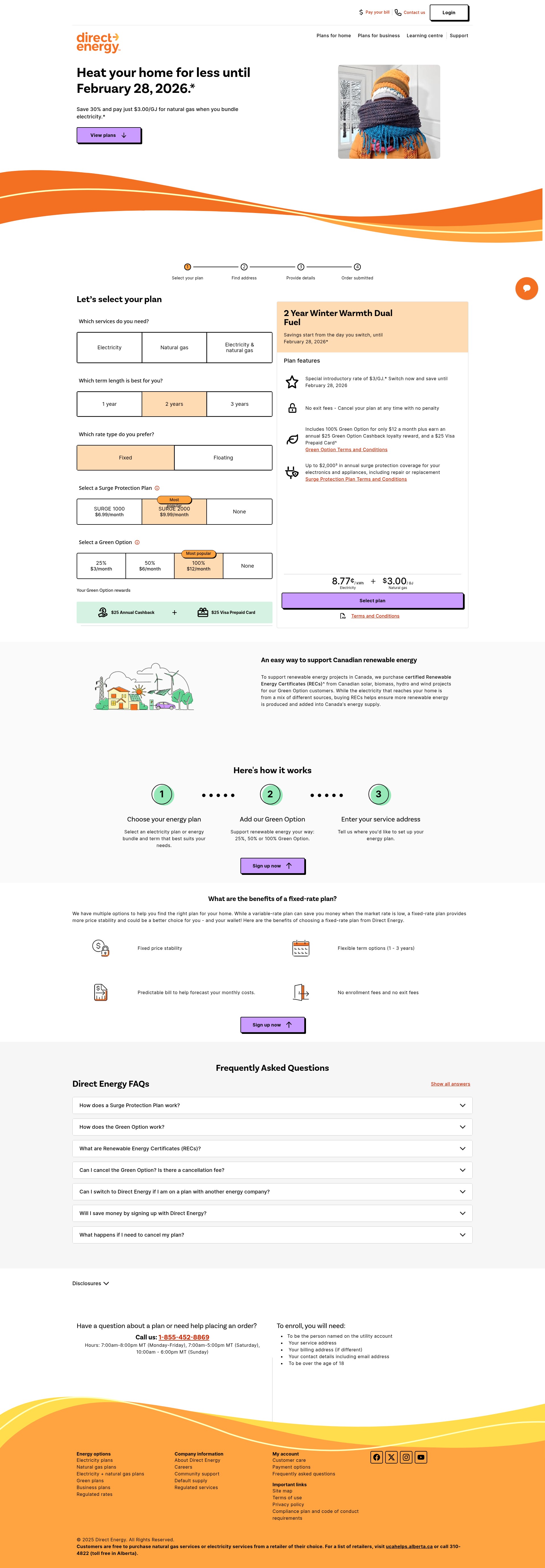 Landing Page