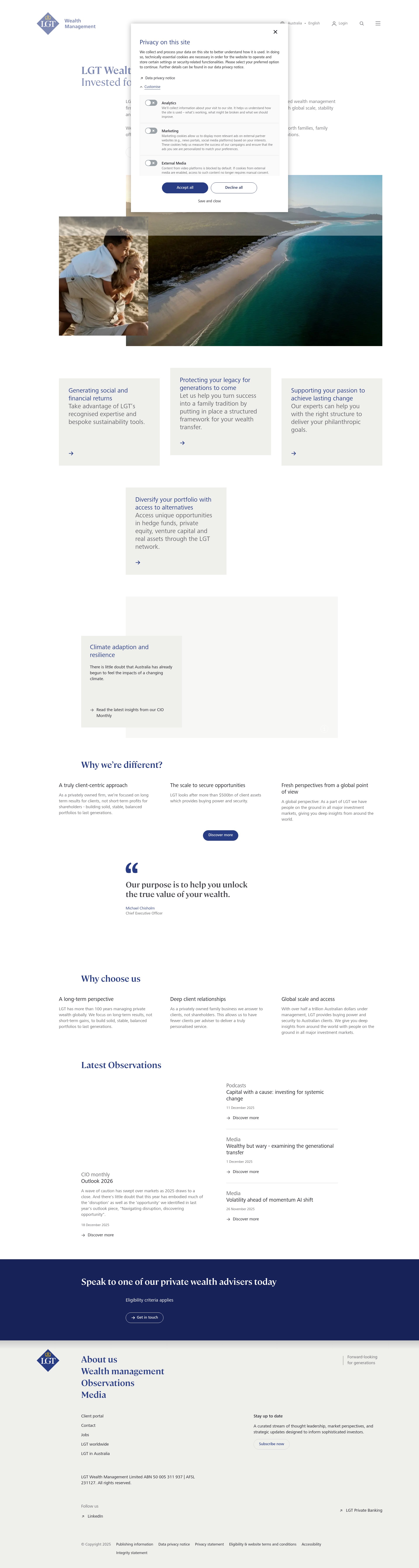 Landing Page