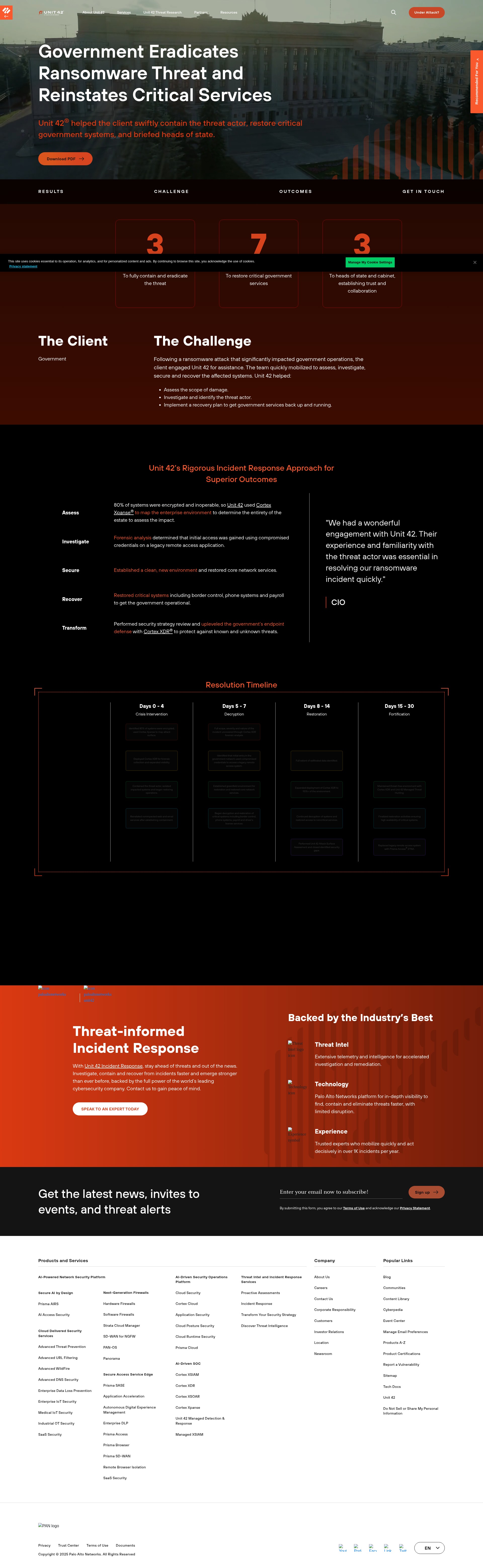 Landing Page