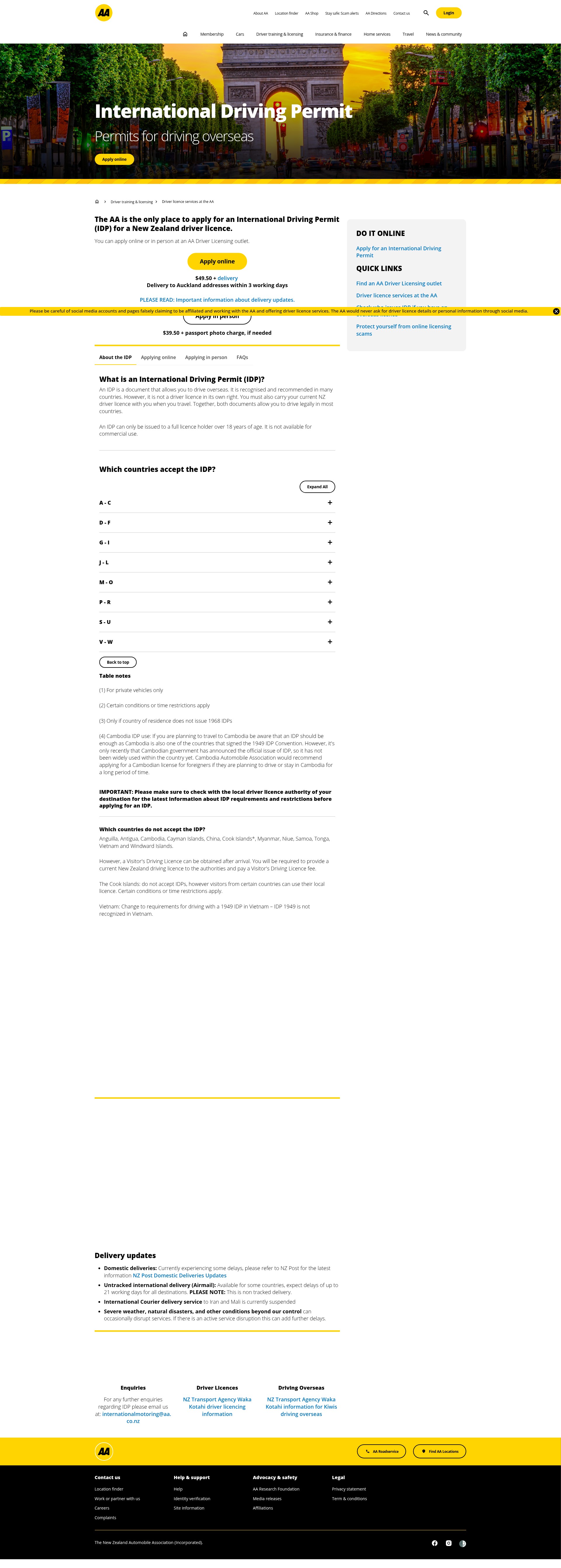 Landing Page