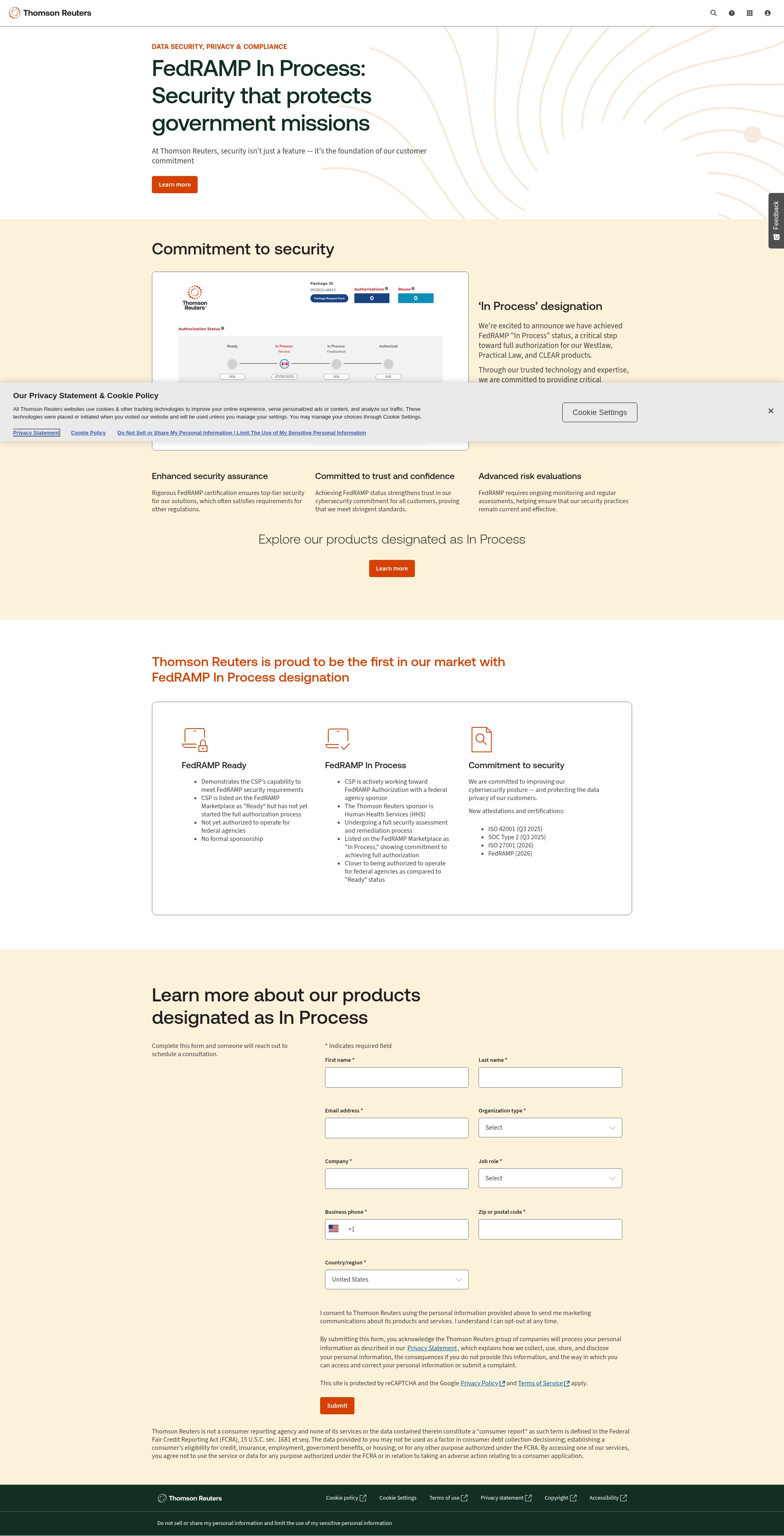 Landing Page