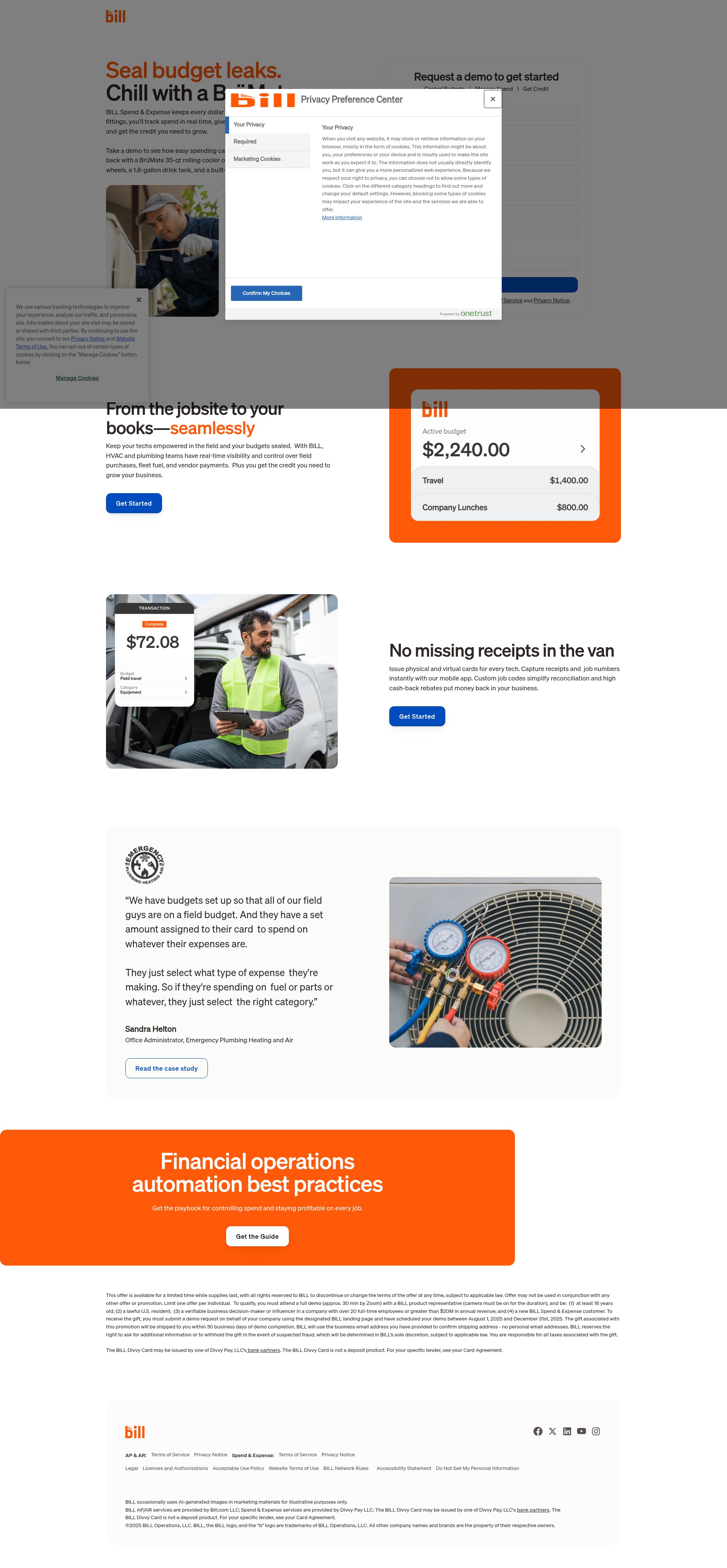 Landing Page