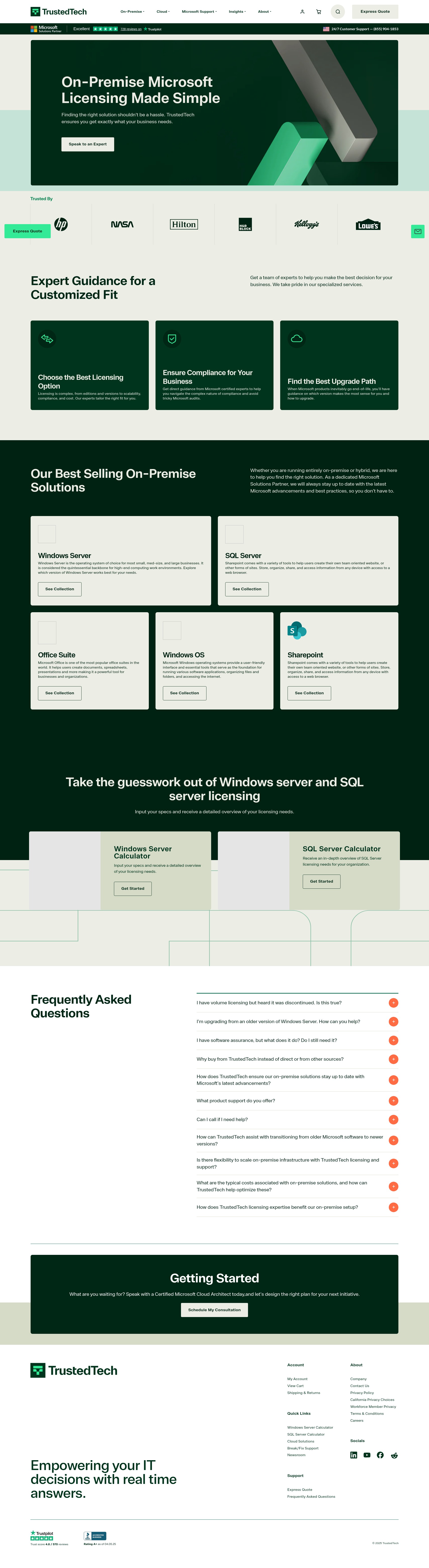Landing Page