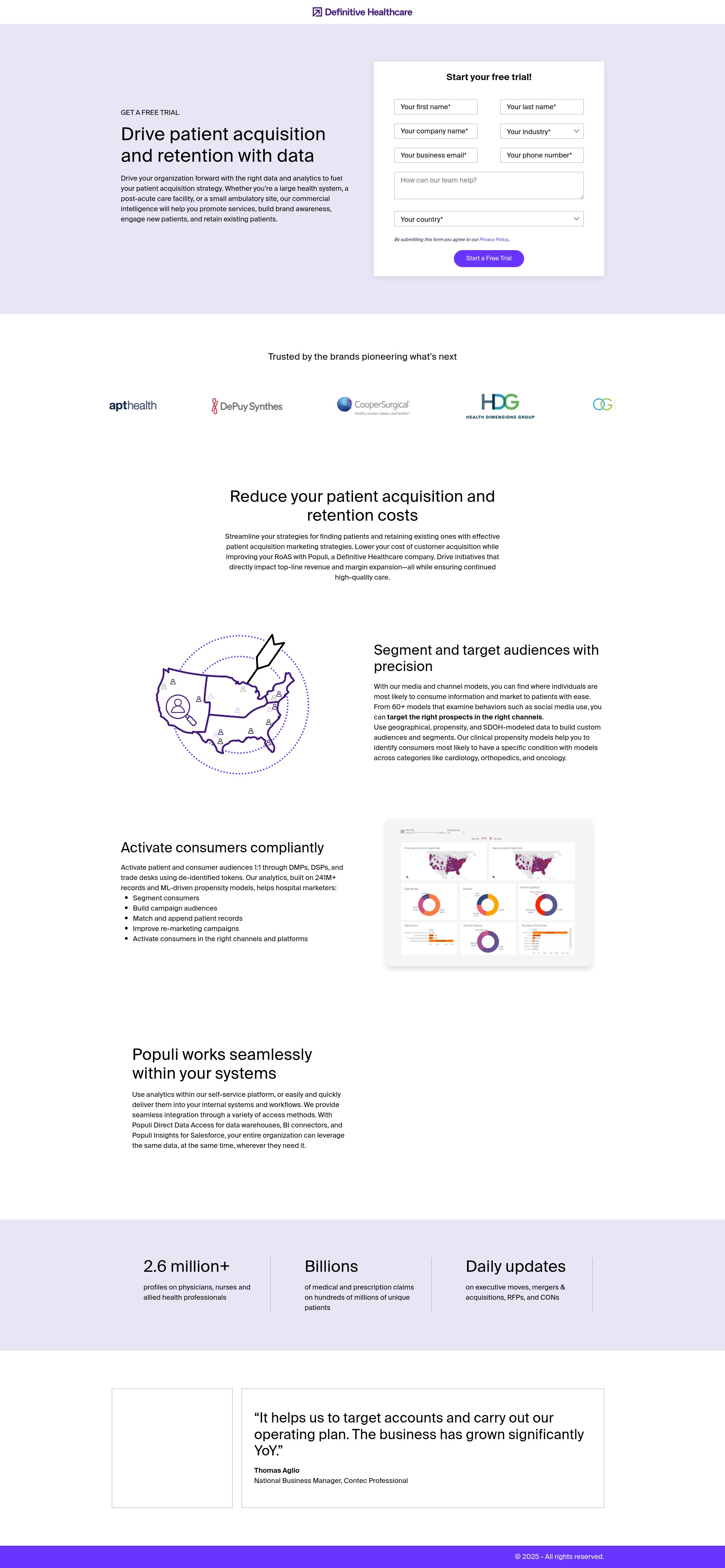 Landing Page