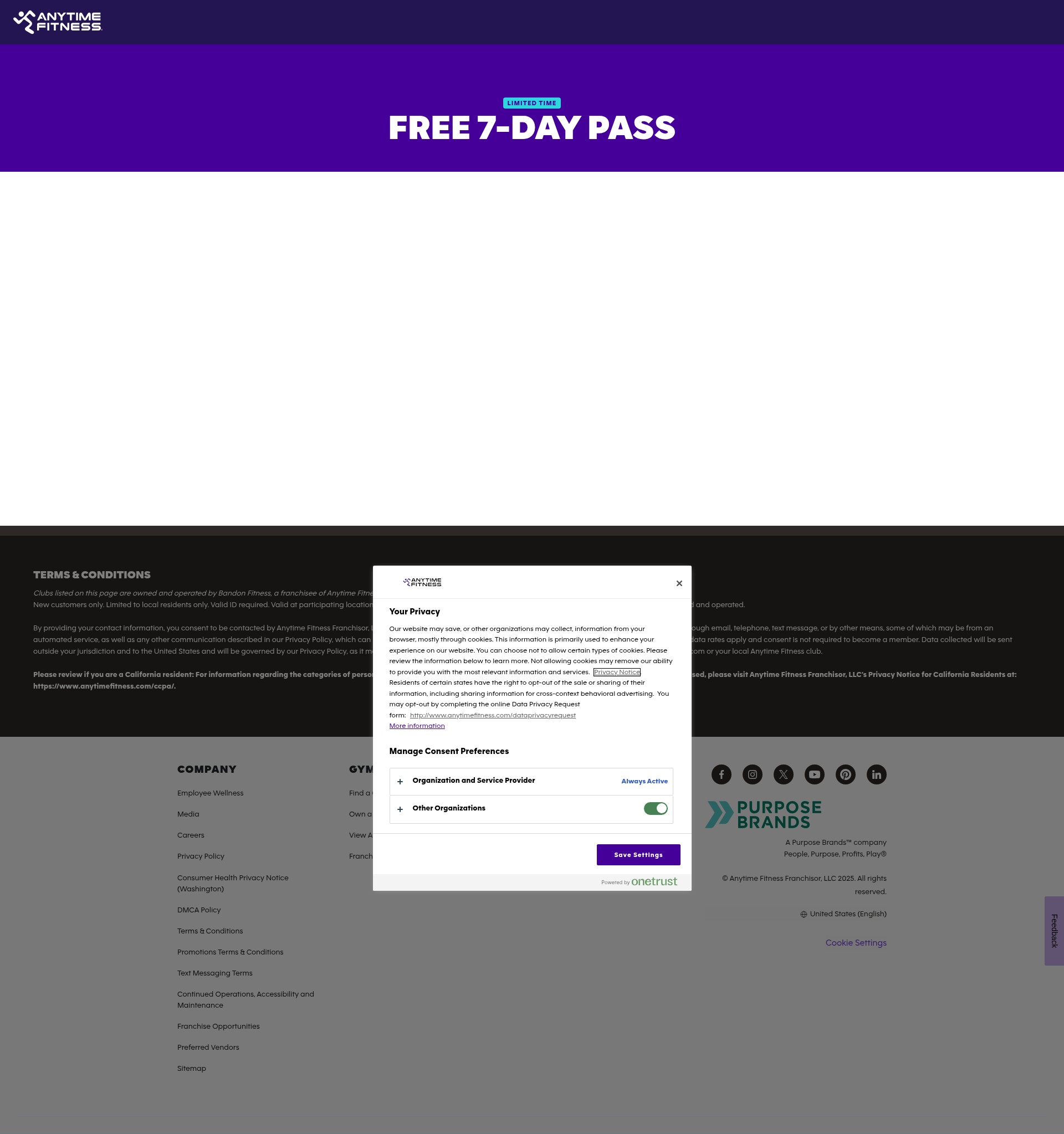 Landing Page
