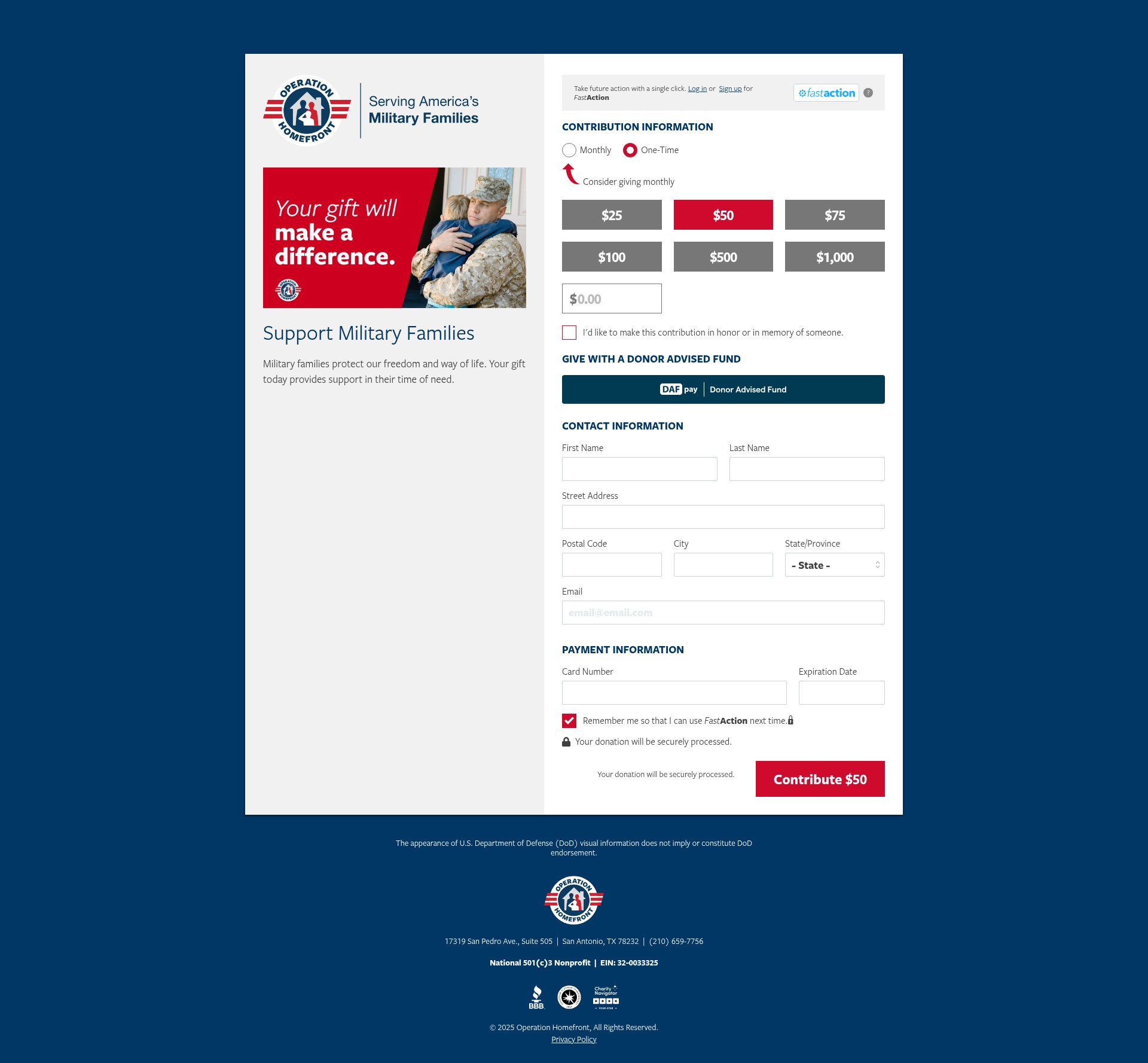 Landing Page