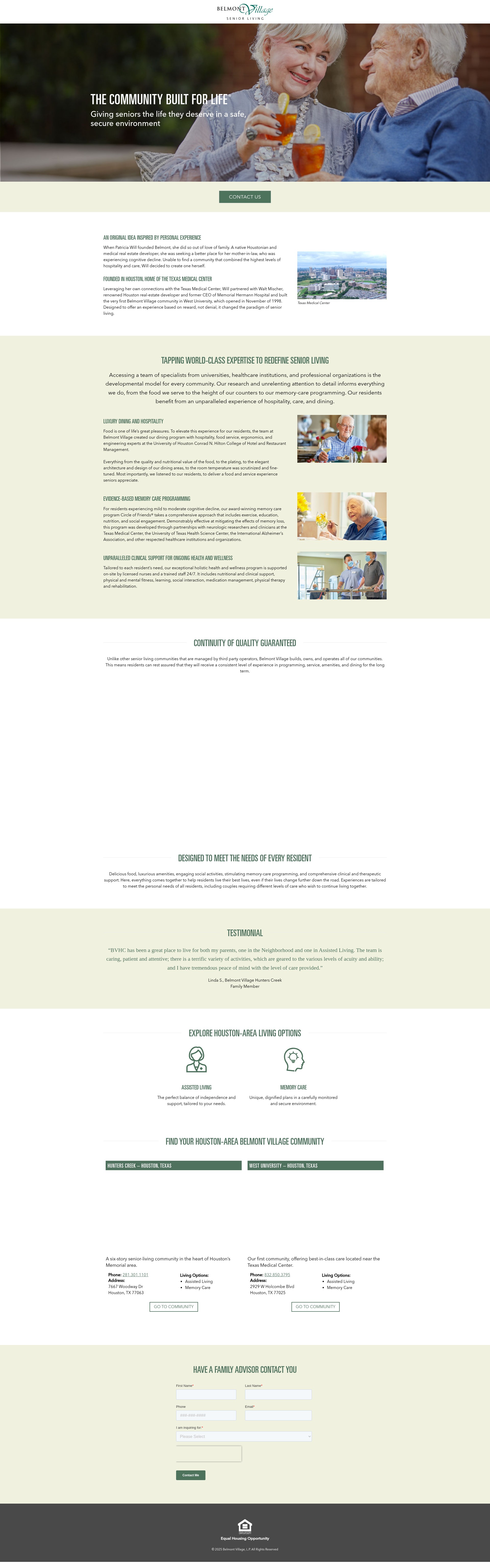 Landing Page