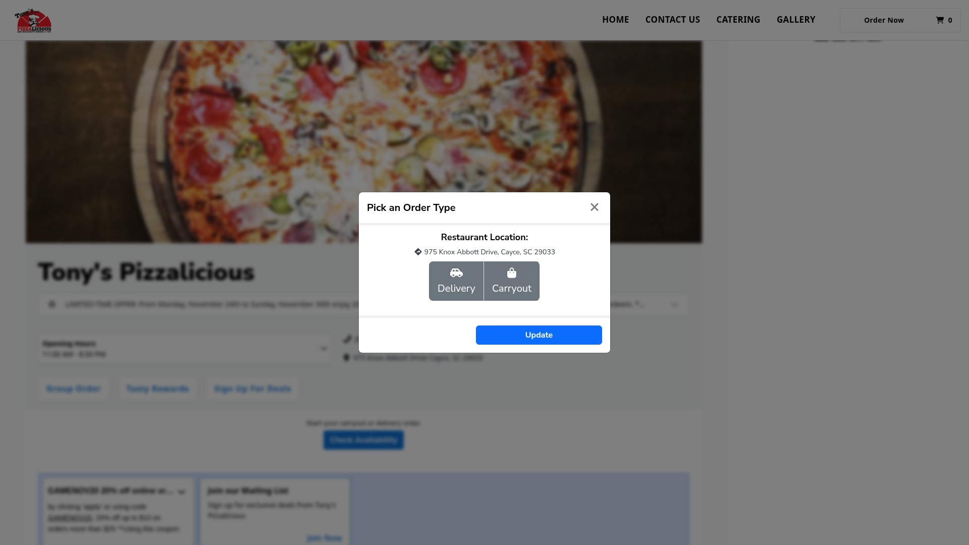 Landing Page