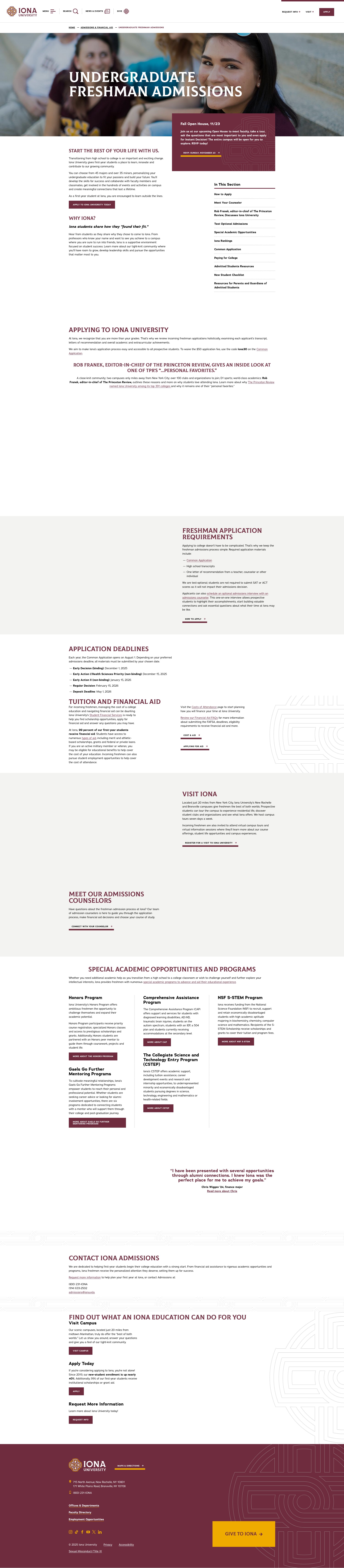 Landing Page