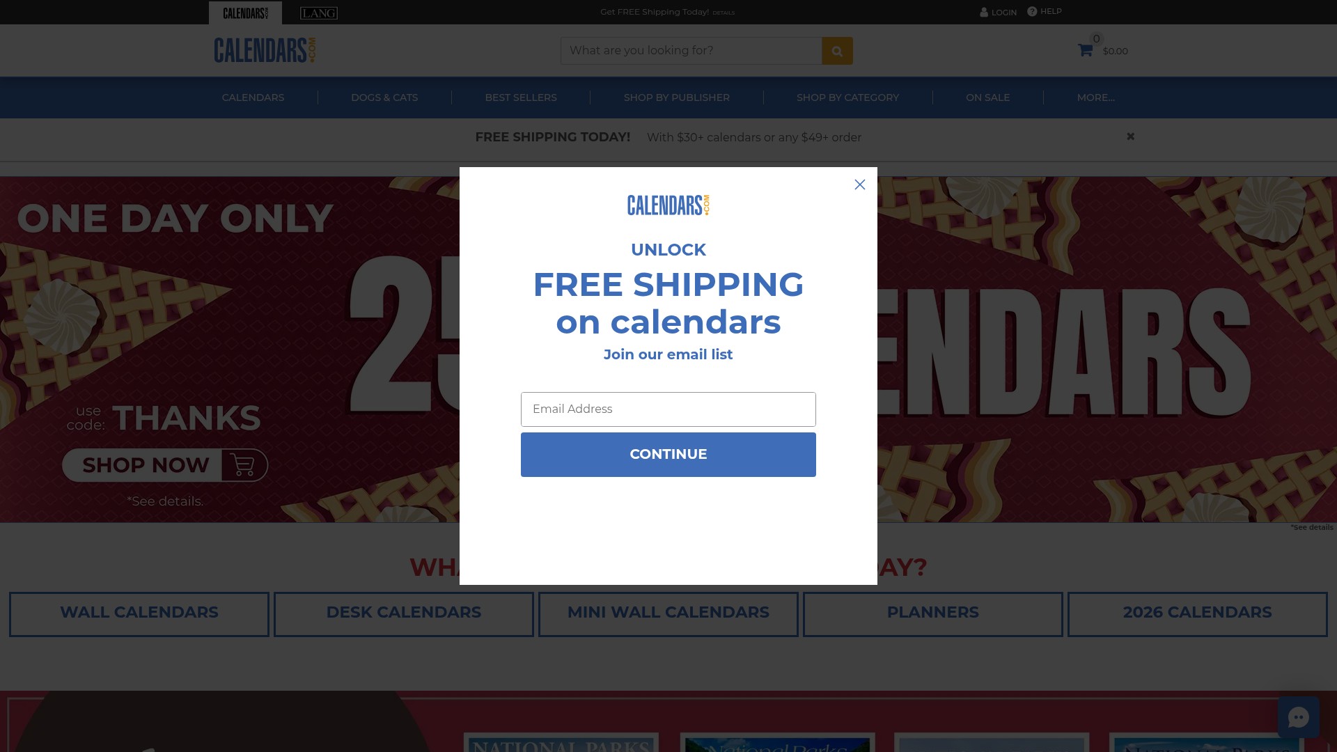 Landing Page