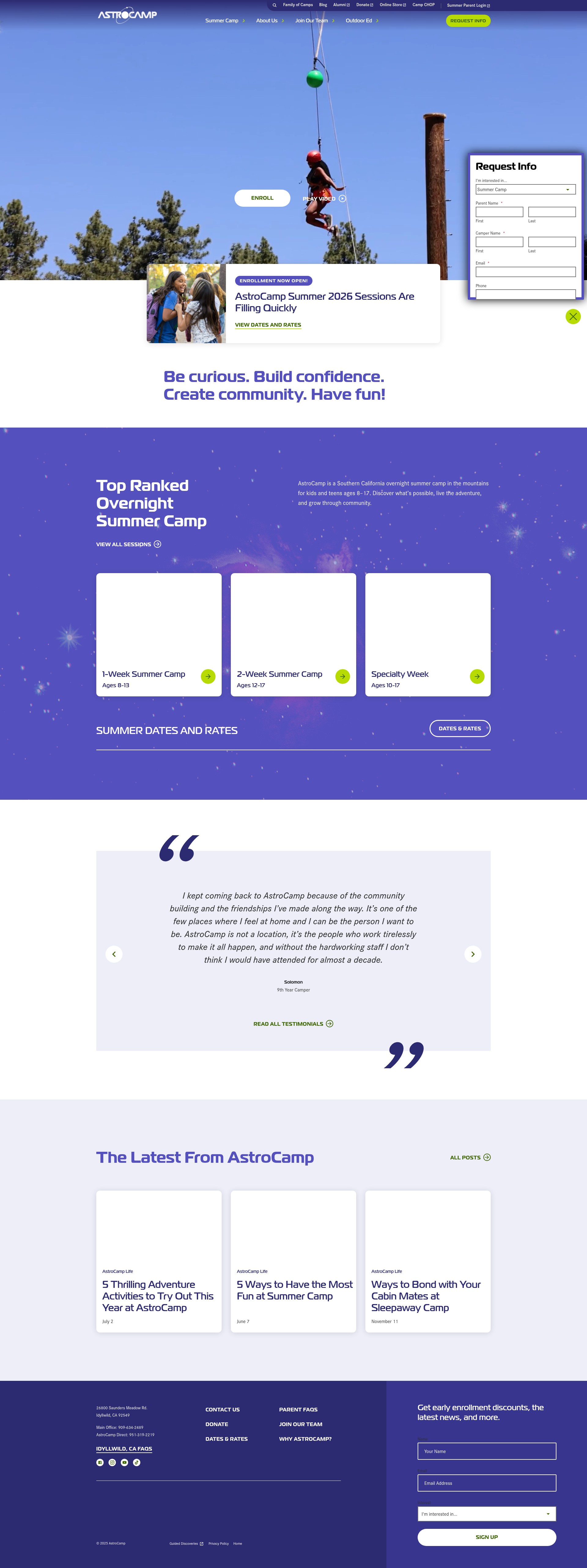 Landing Page