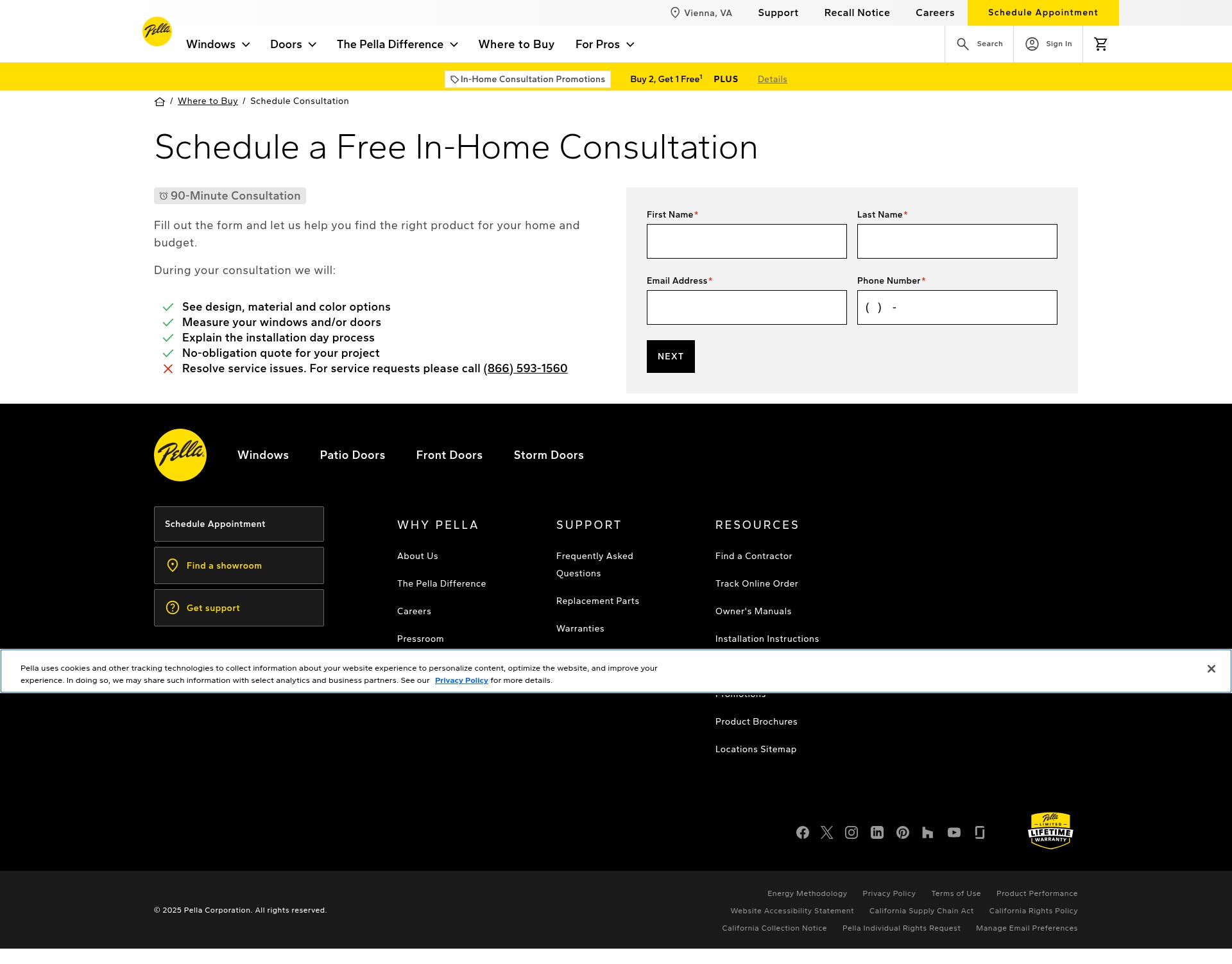 Landing Page