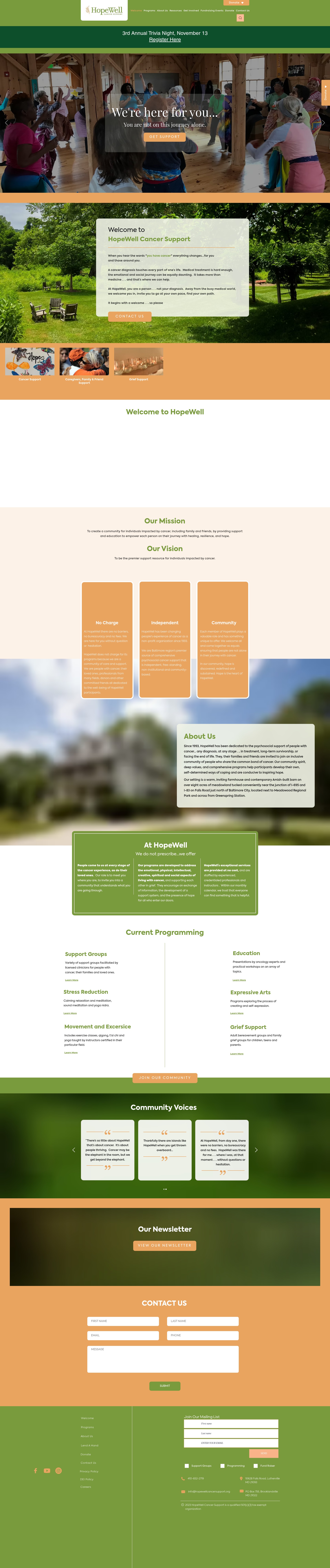 Landing Page