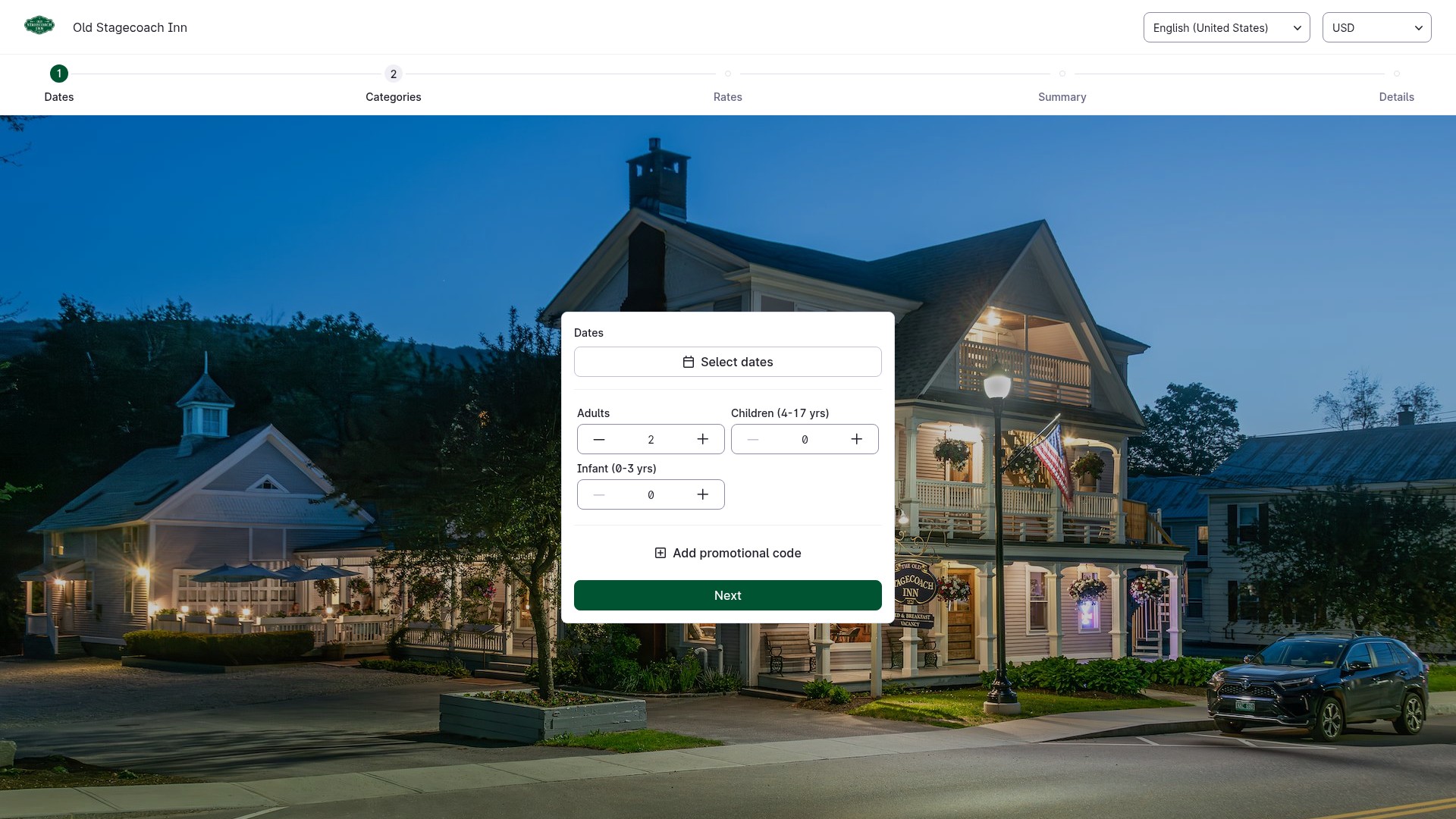 Landing Page