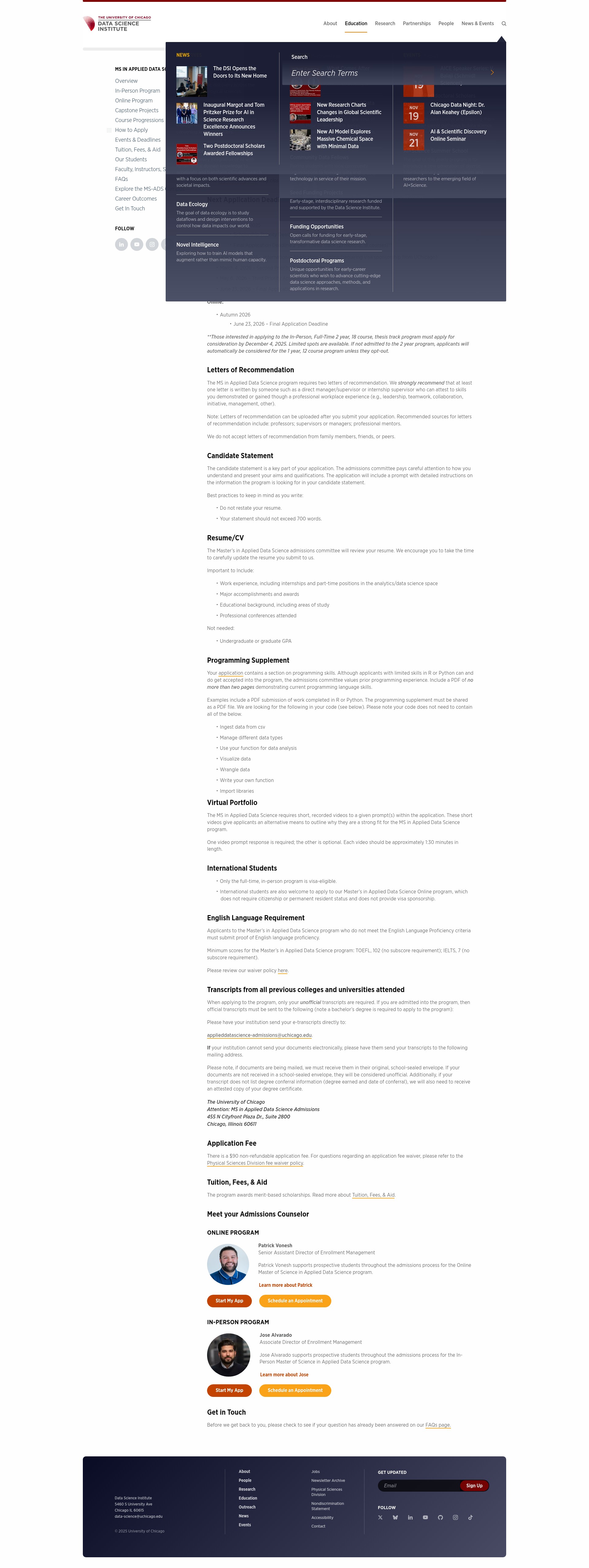 Landing Page