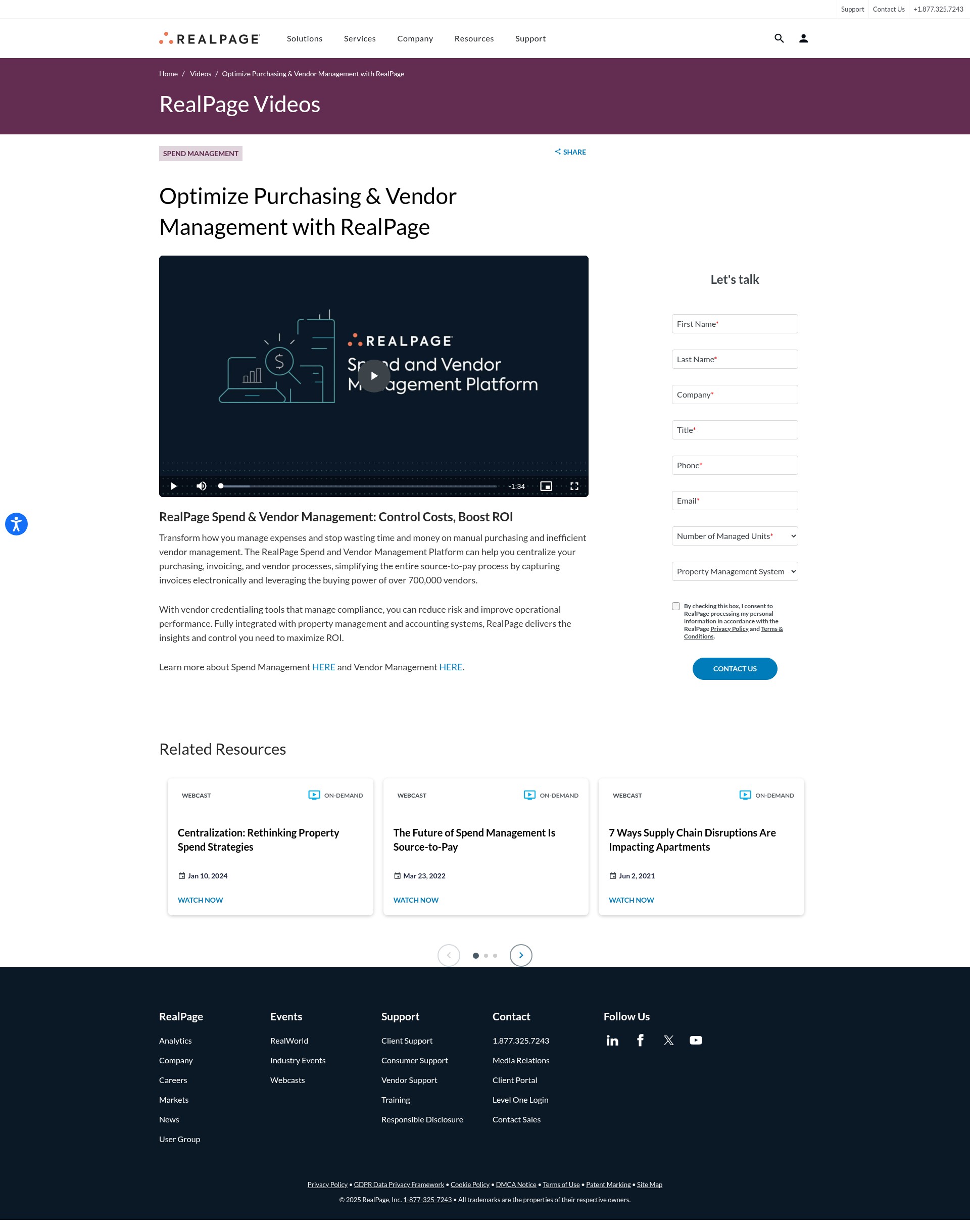 Landing Page