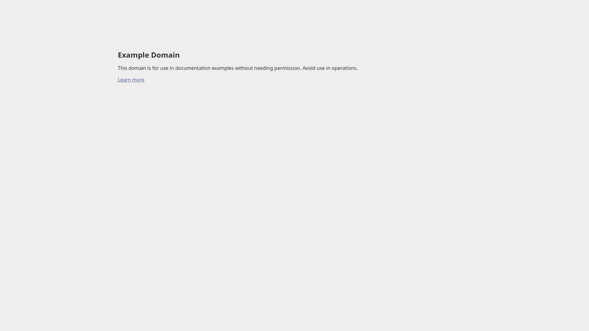 Landing Page