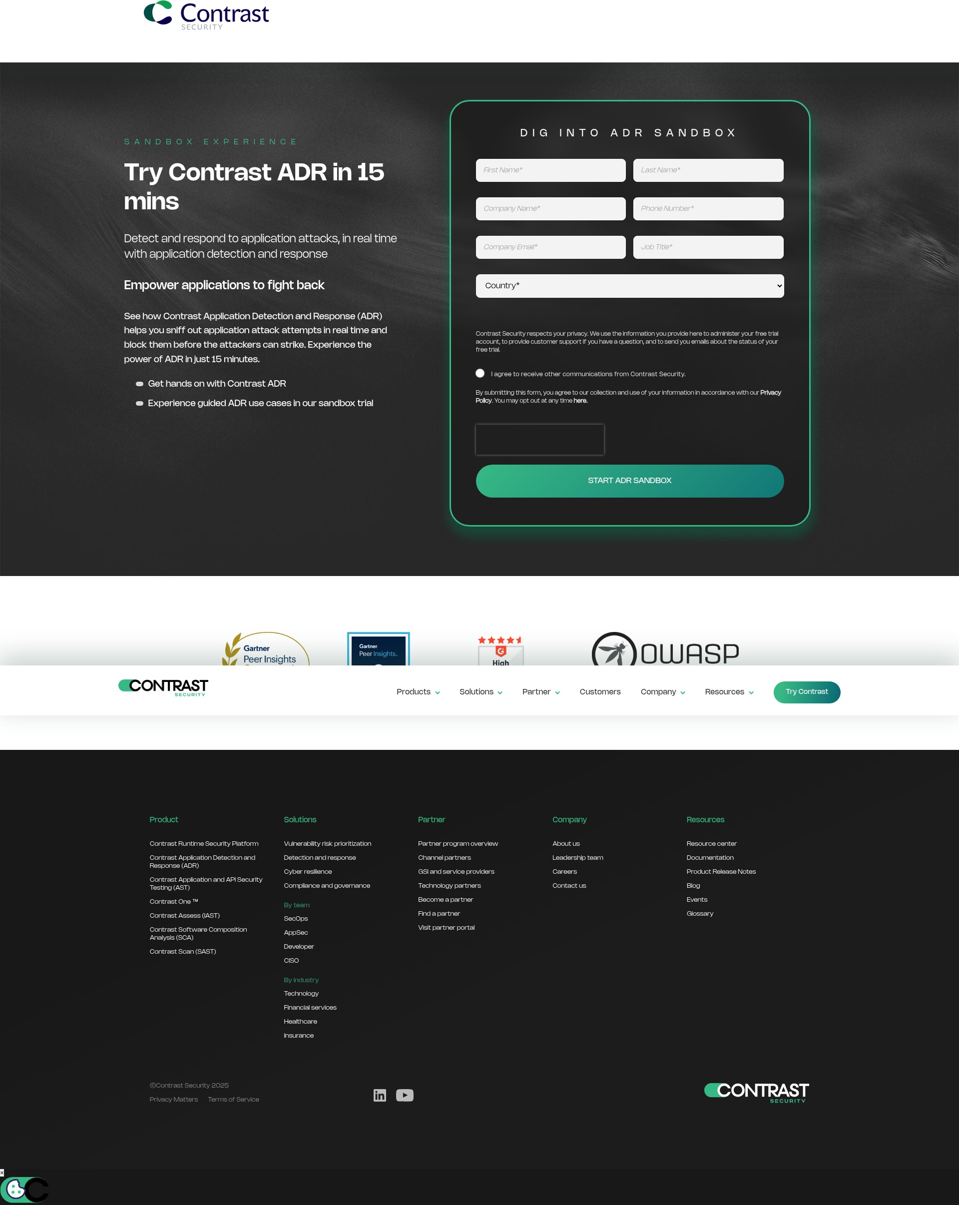 Landing Page