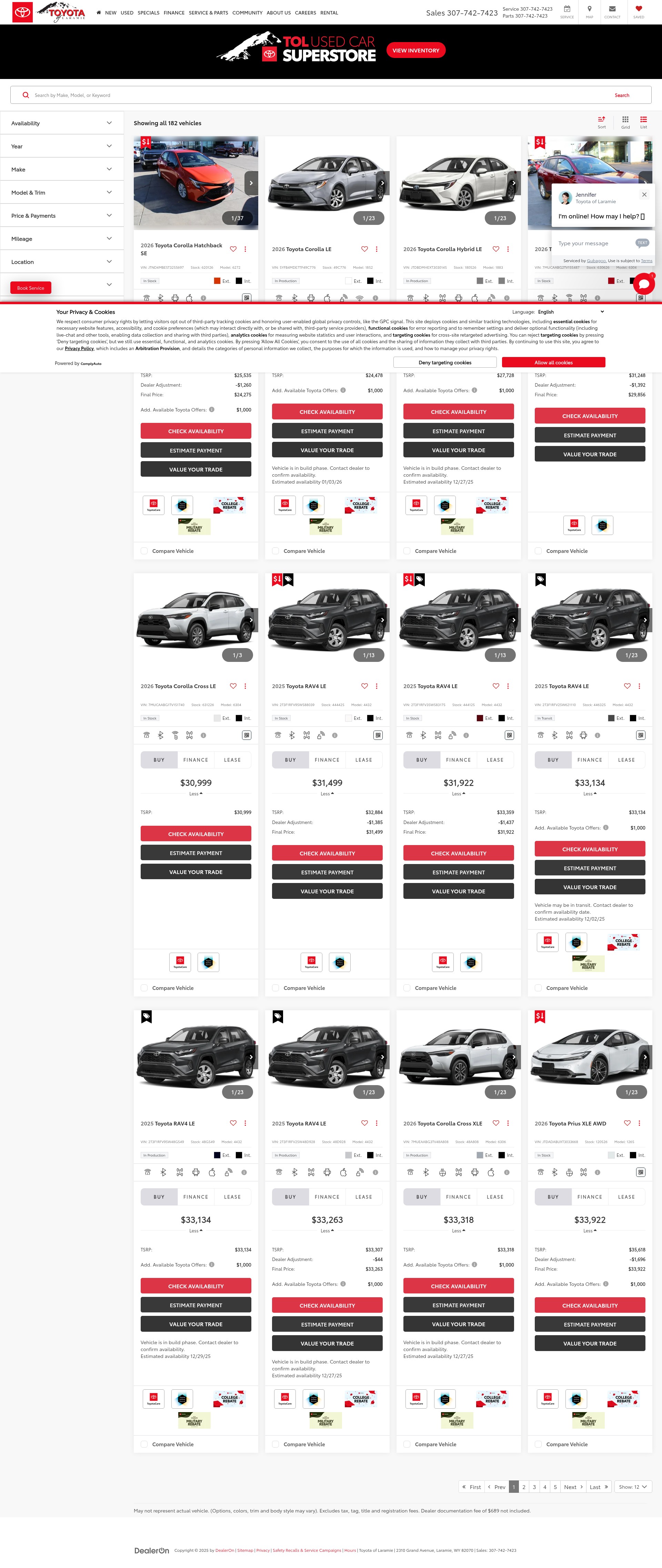 Landing Page