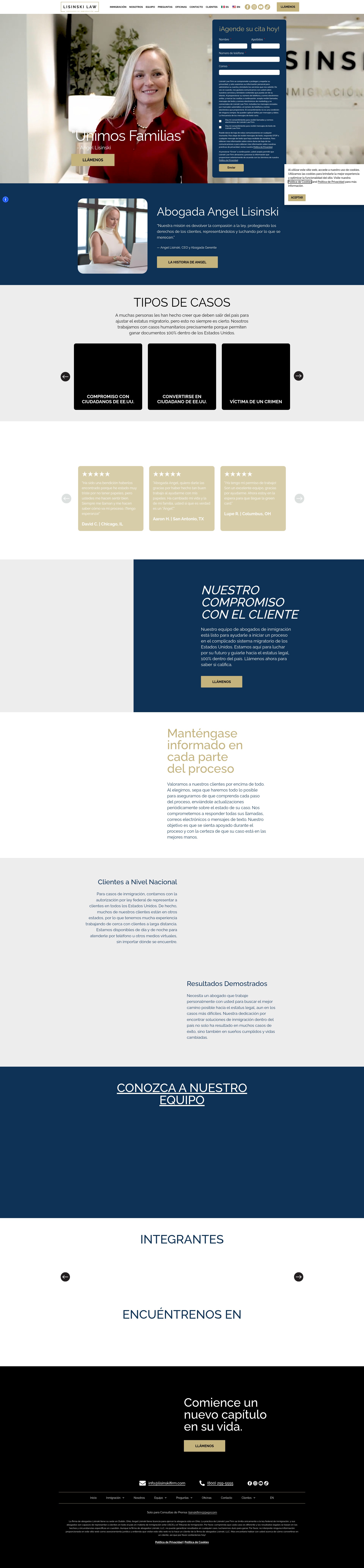 Landing Page