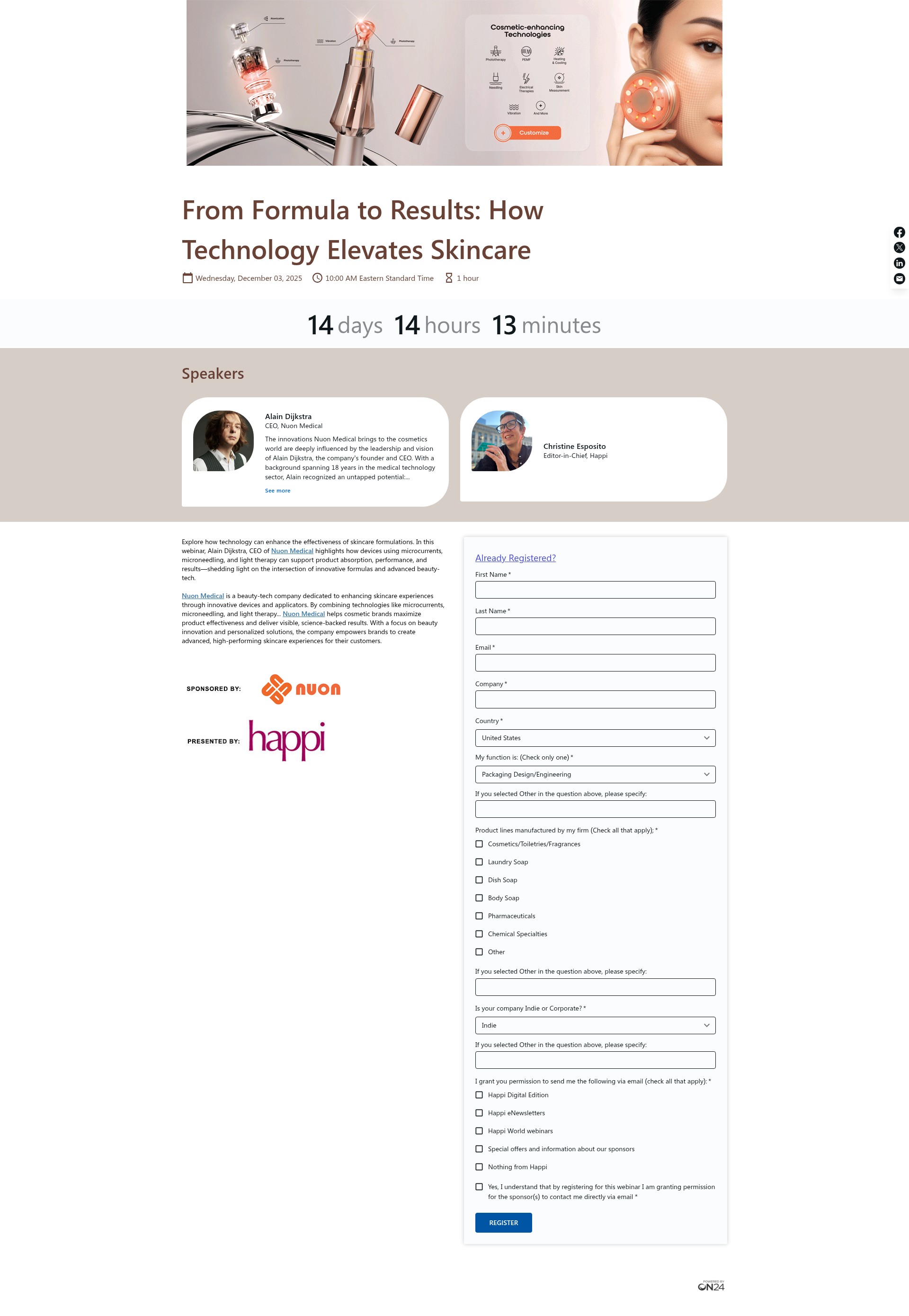 Landing Page