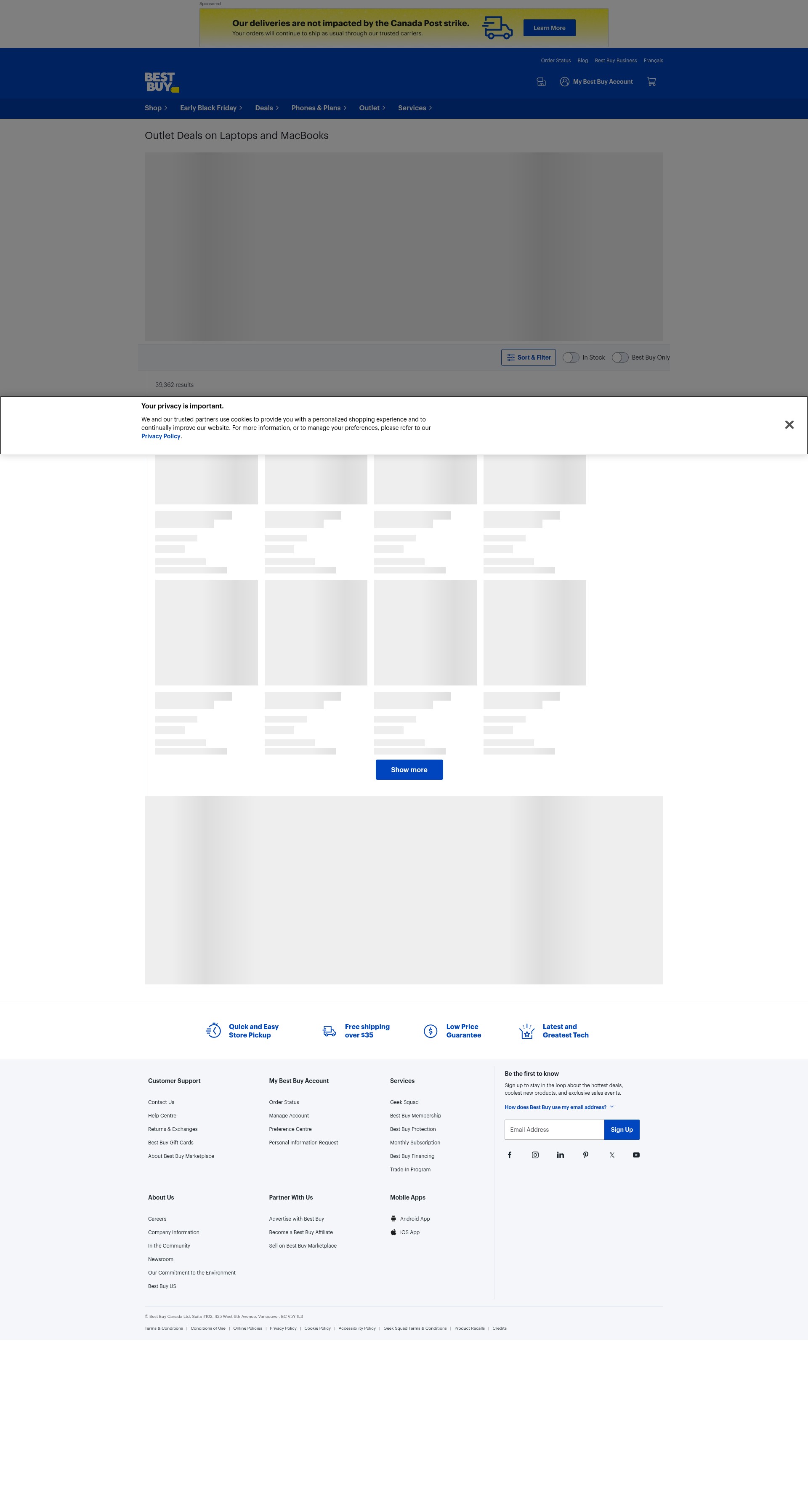 Landing Page