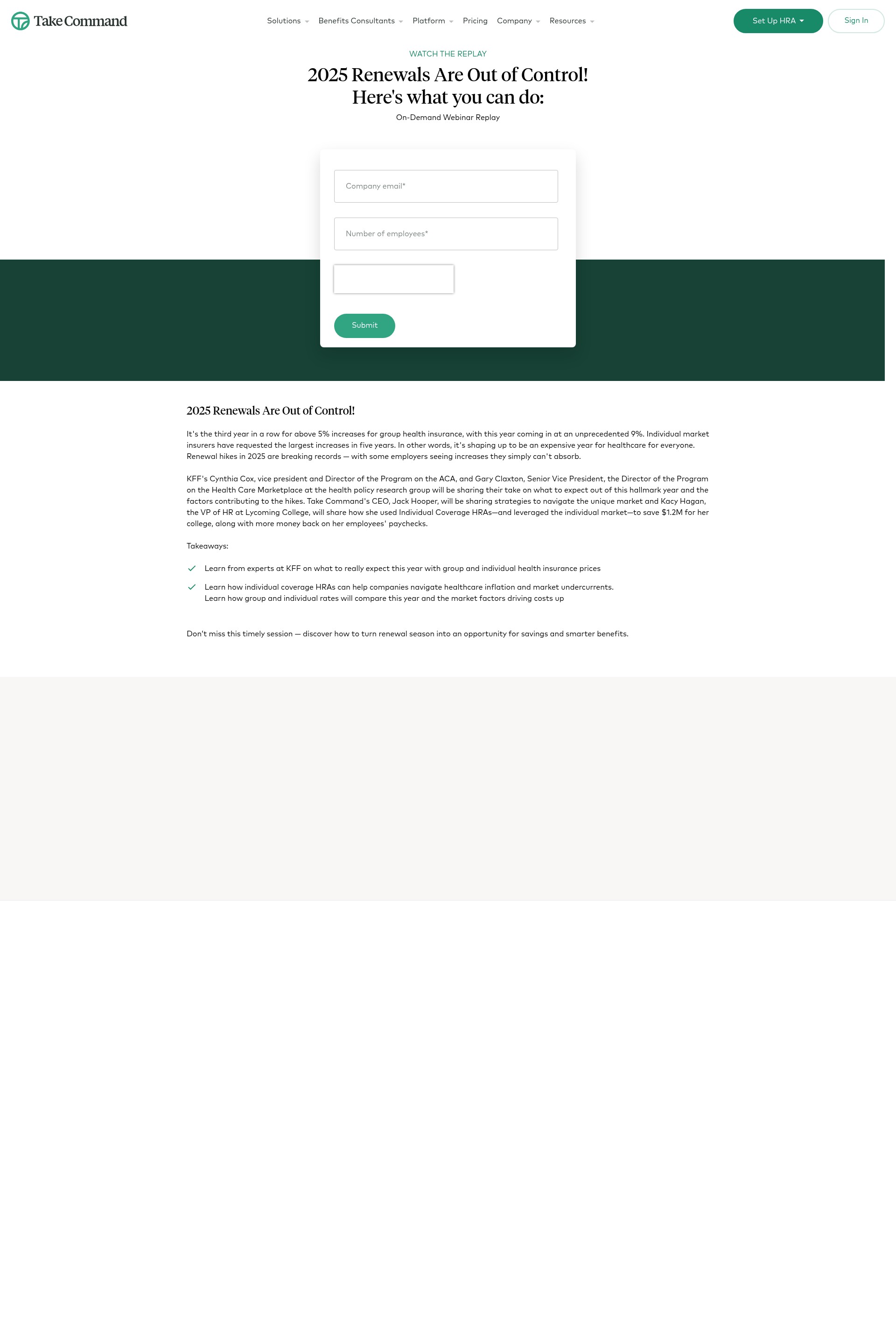 Landing Page