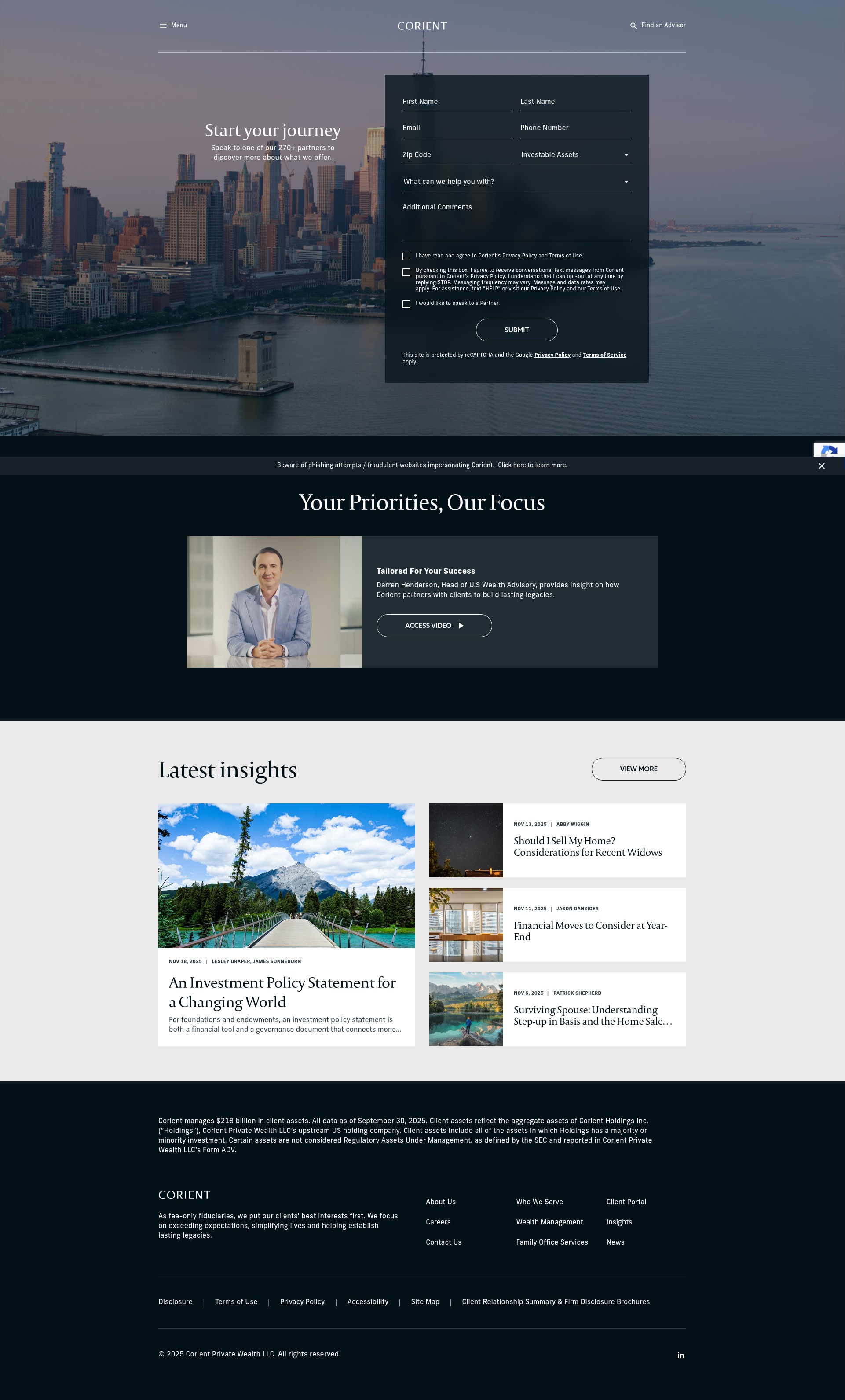 Landing Page