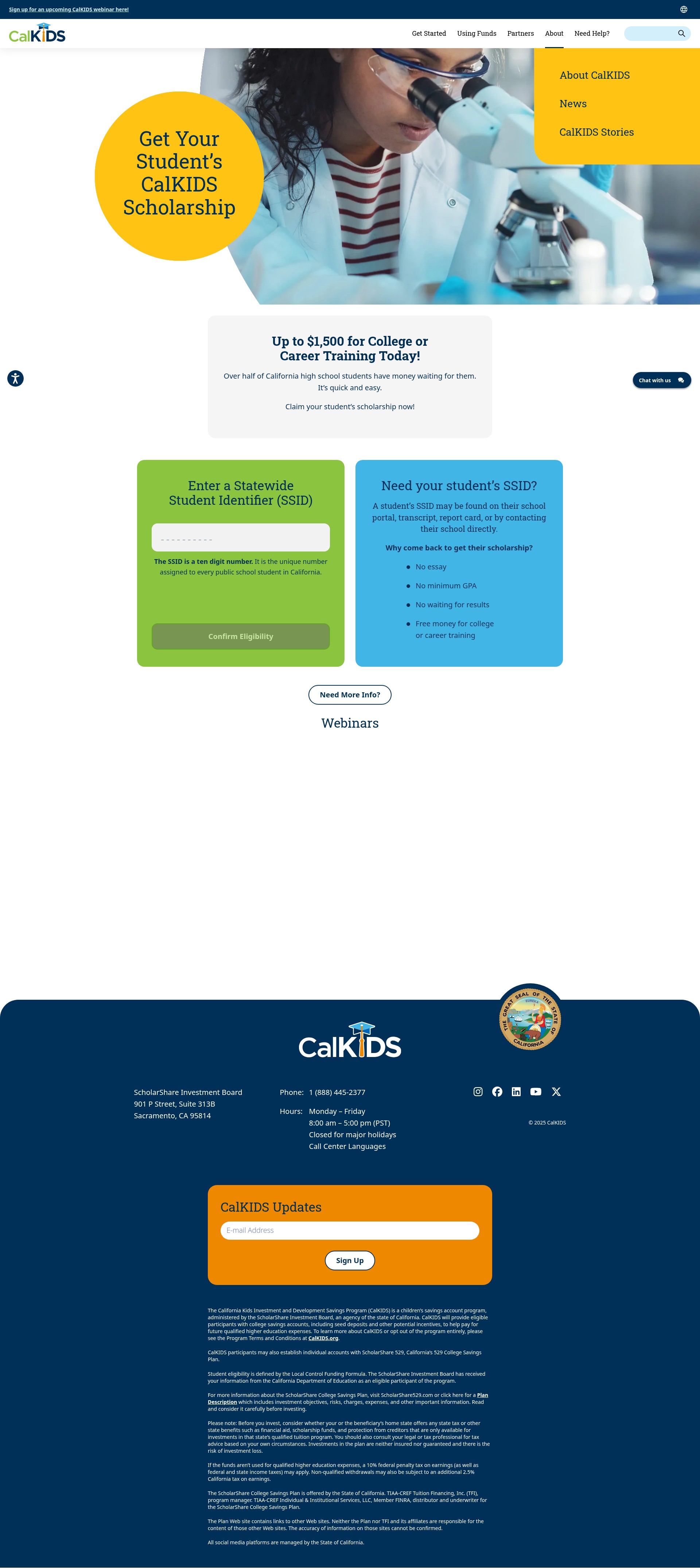 Landing Page