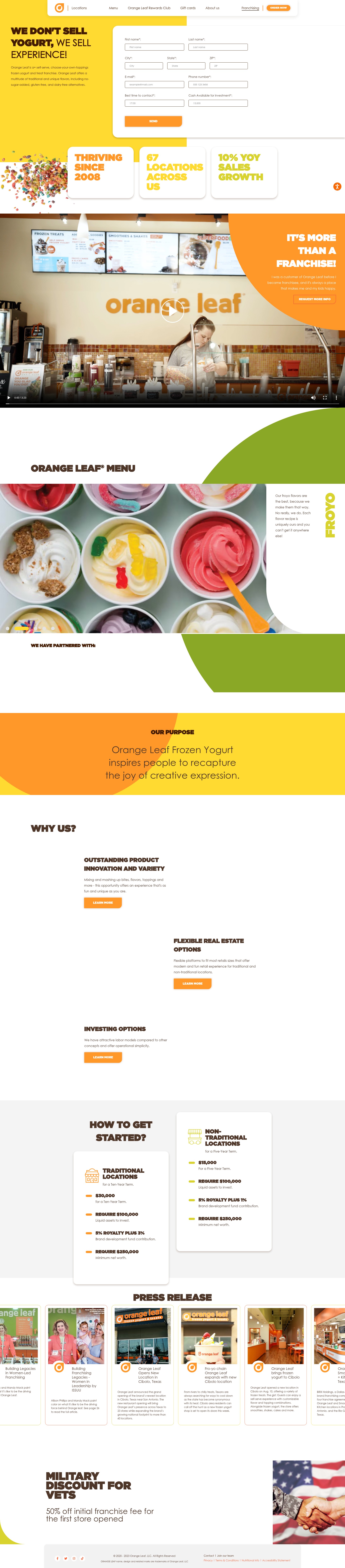 Landing Page
