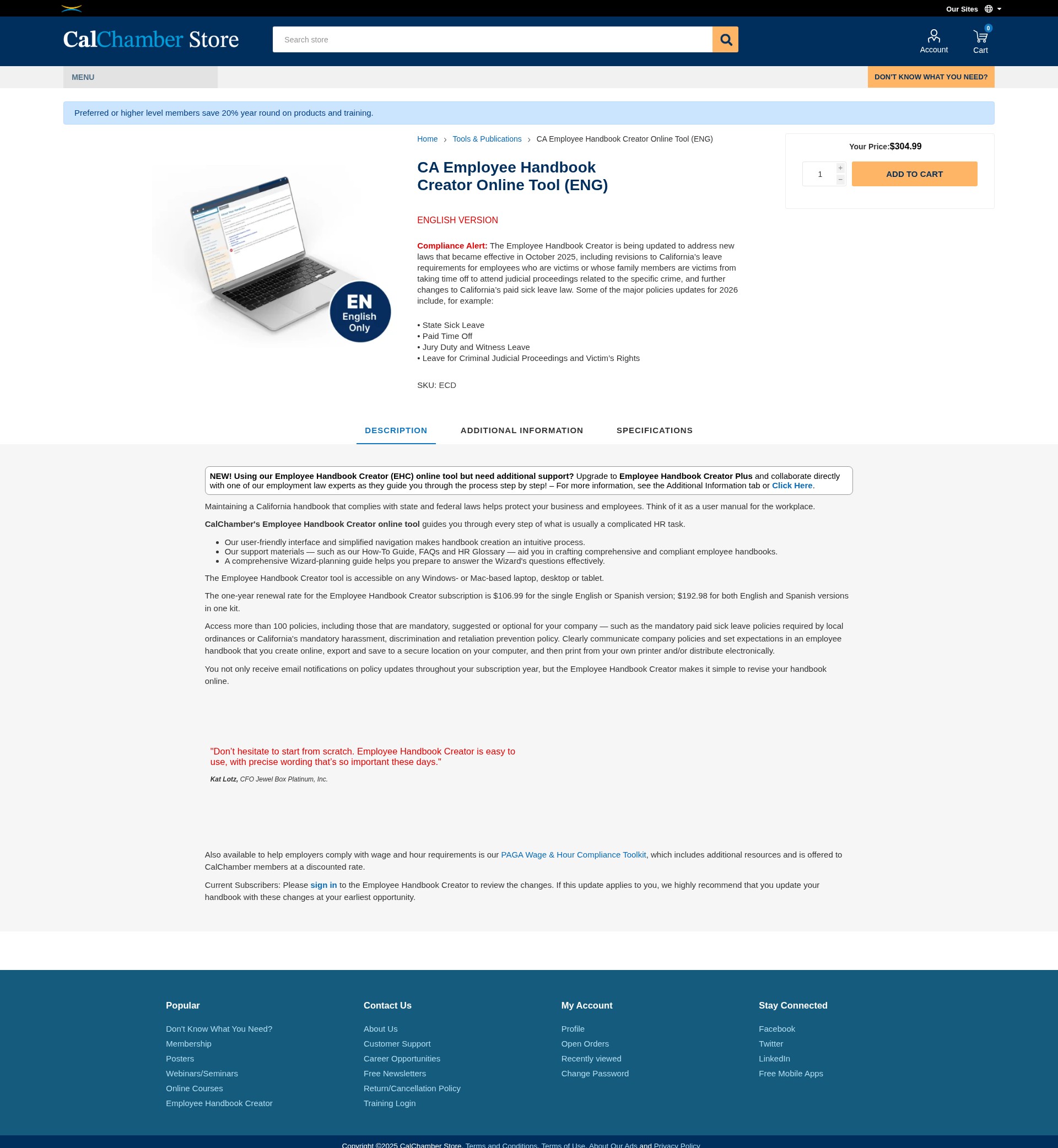 Landing Page