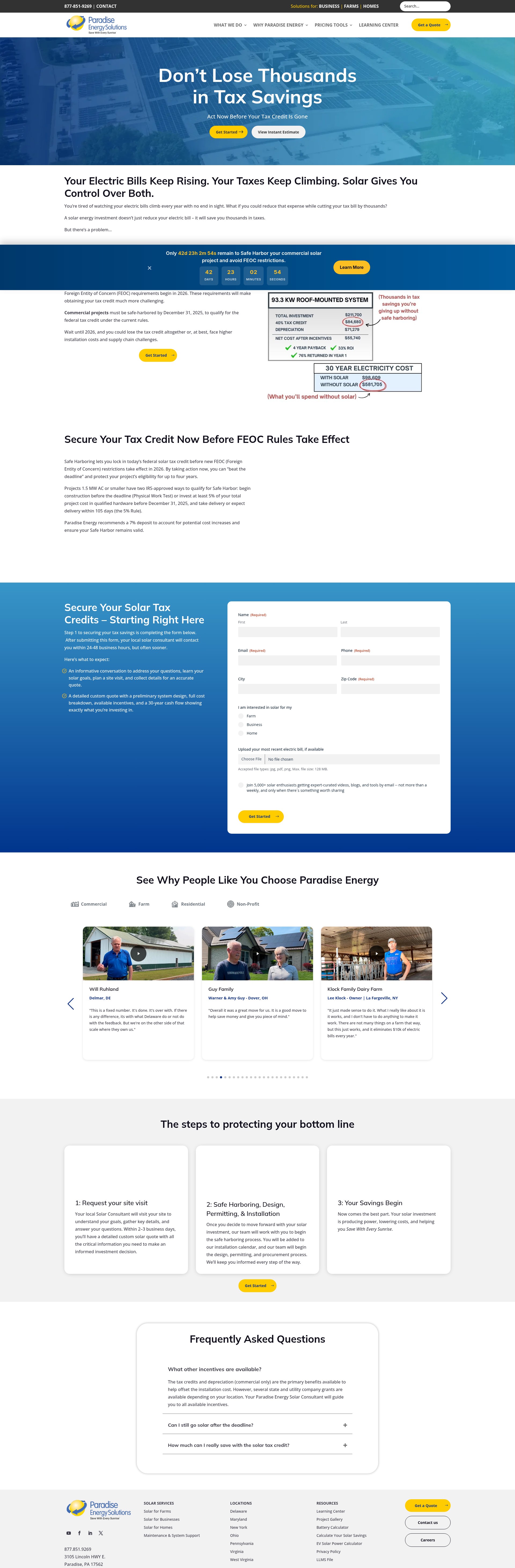 Landing Page