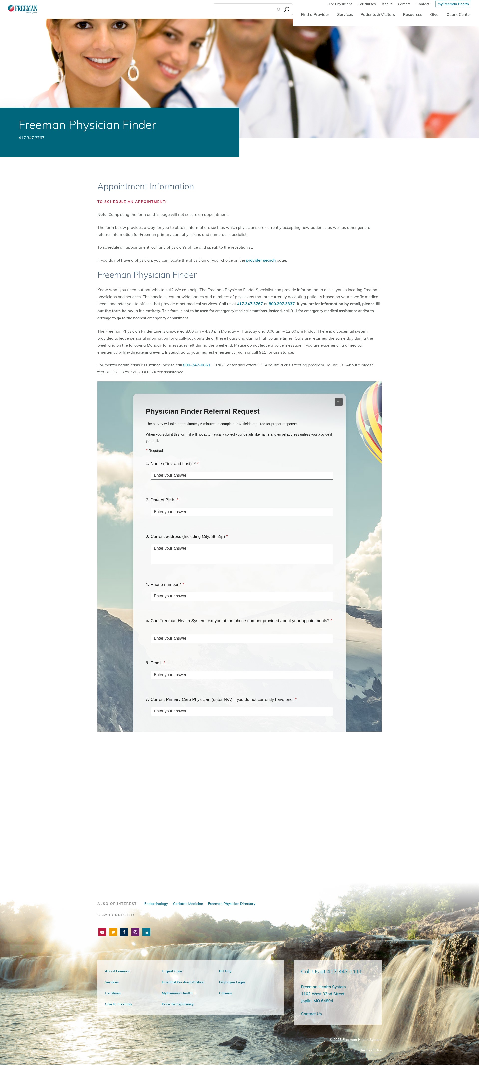 Landing Page
