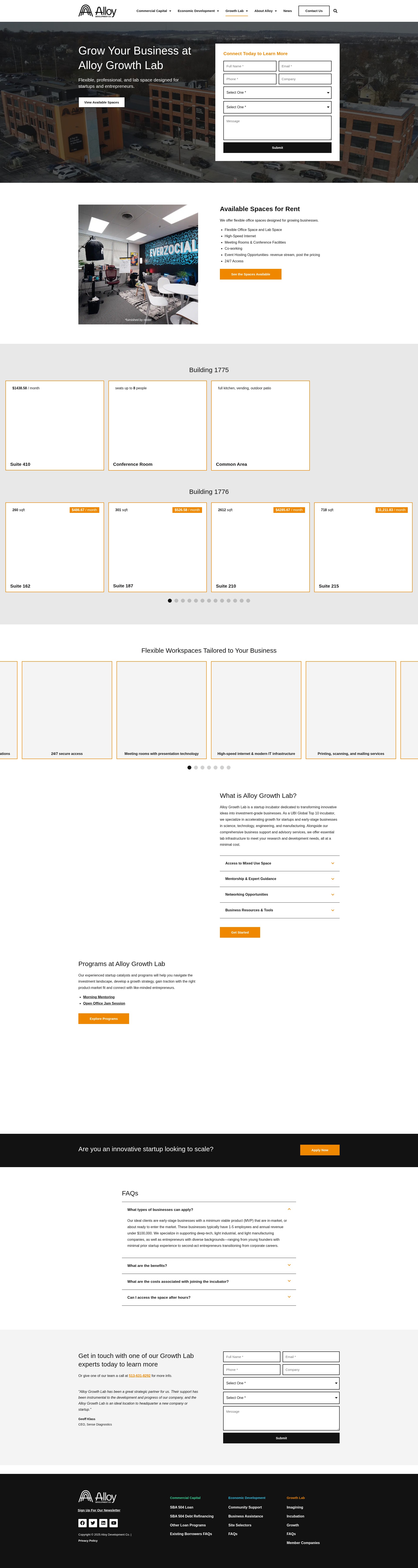 Landing Page