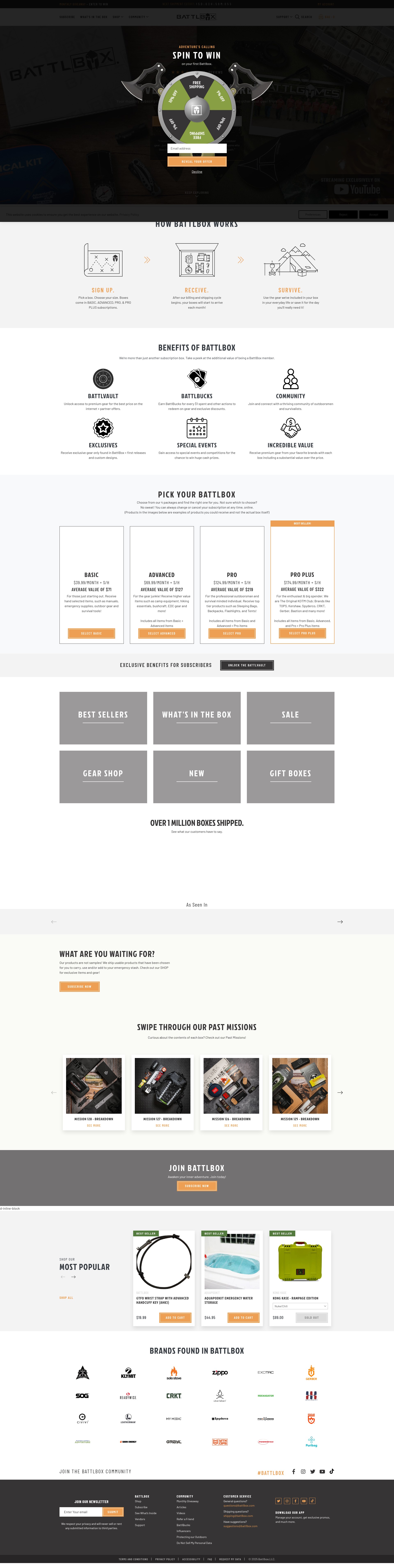 Landing Page