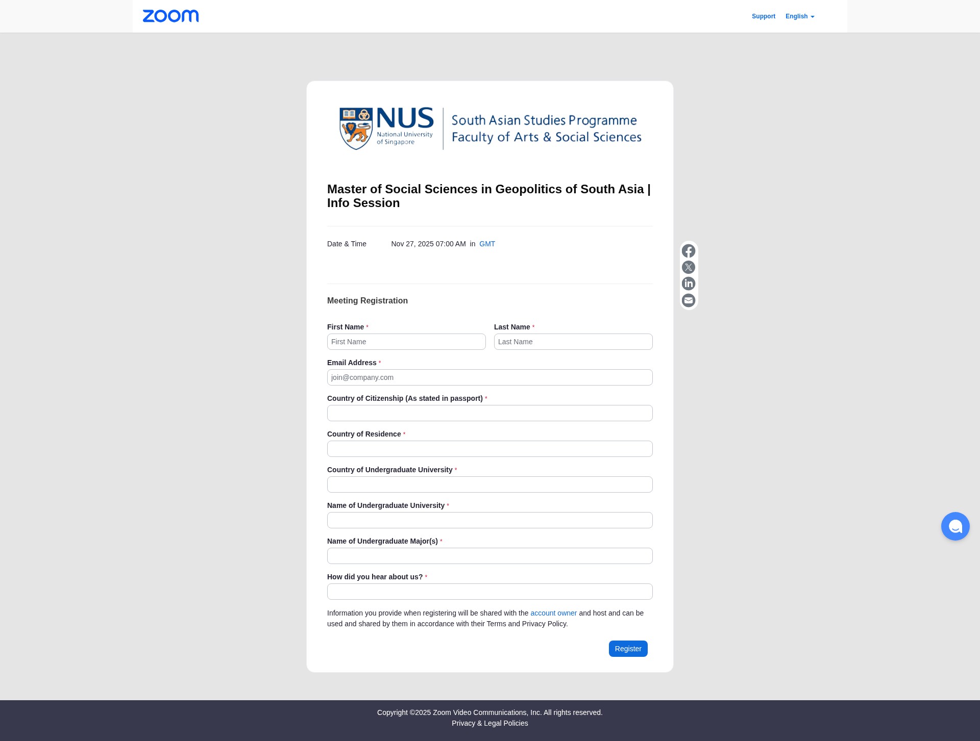 Landing Page
