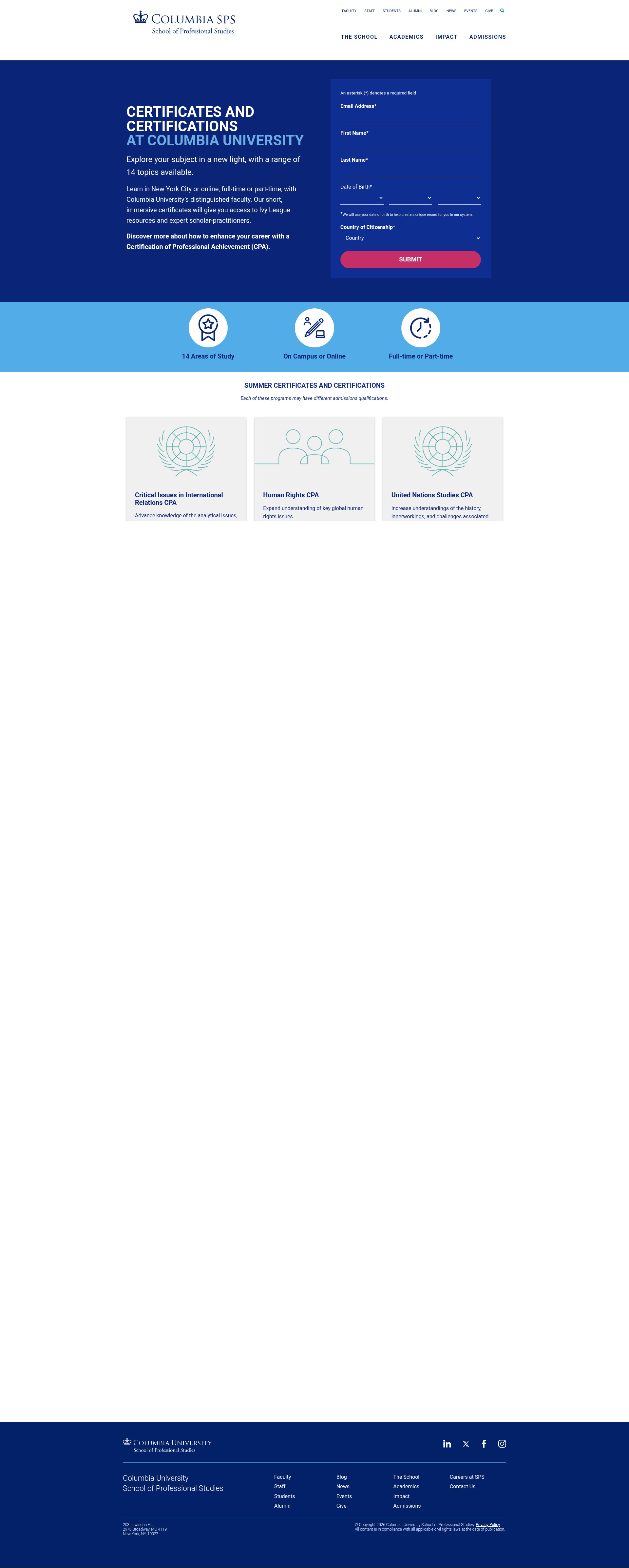 Landing Page